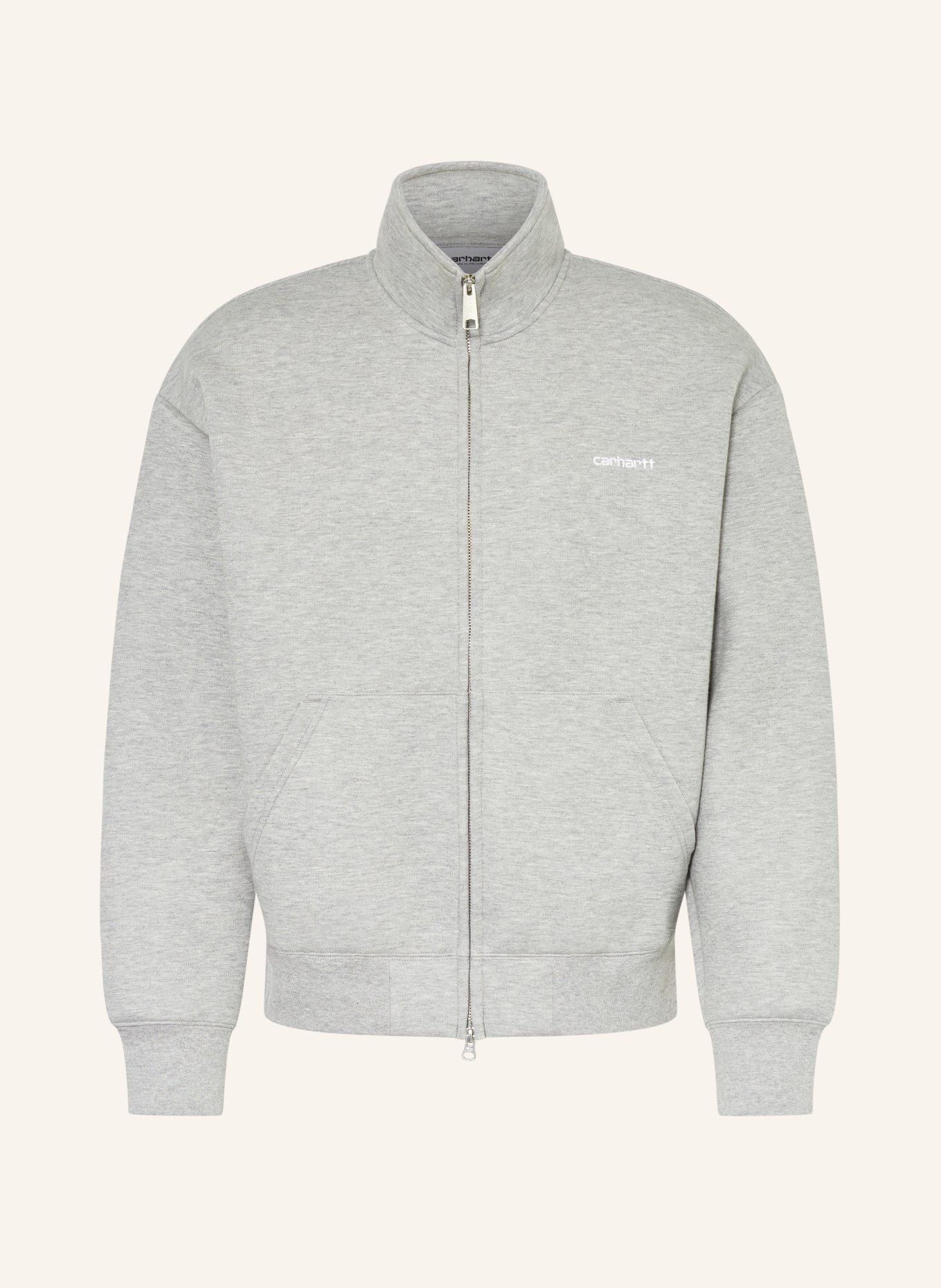 carhartt WIP ALDA sweatshirt jacket: GRAY