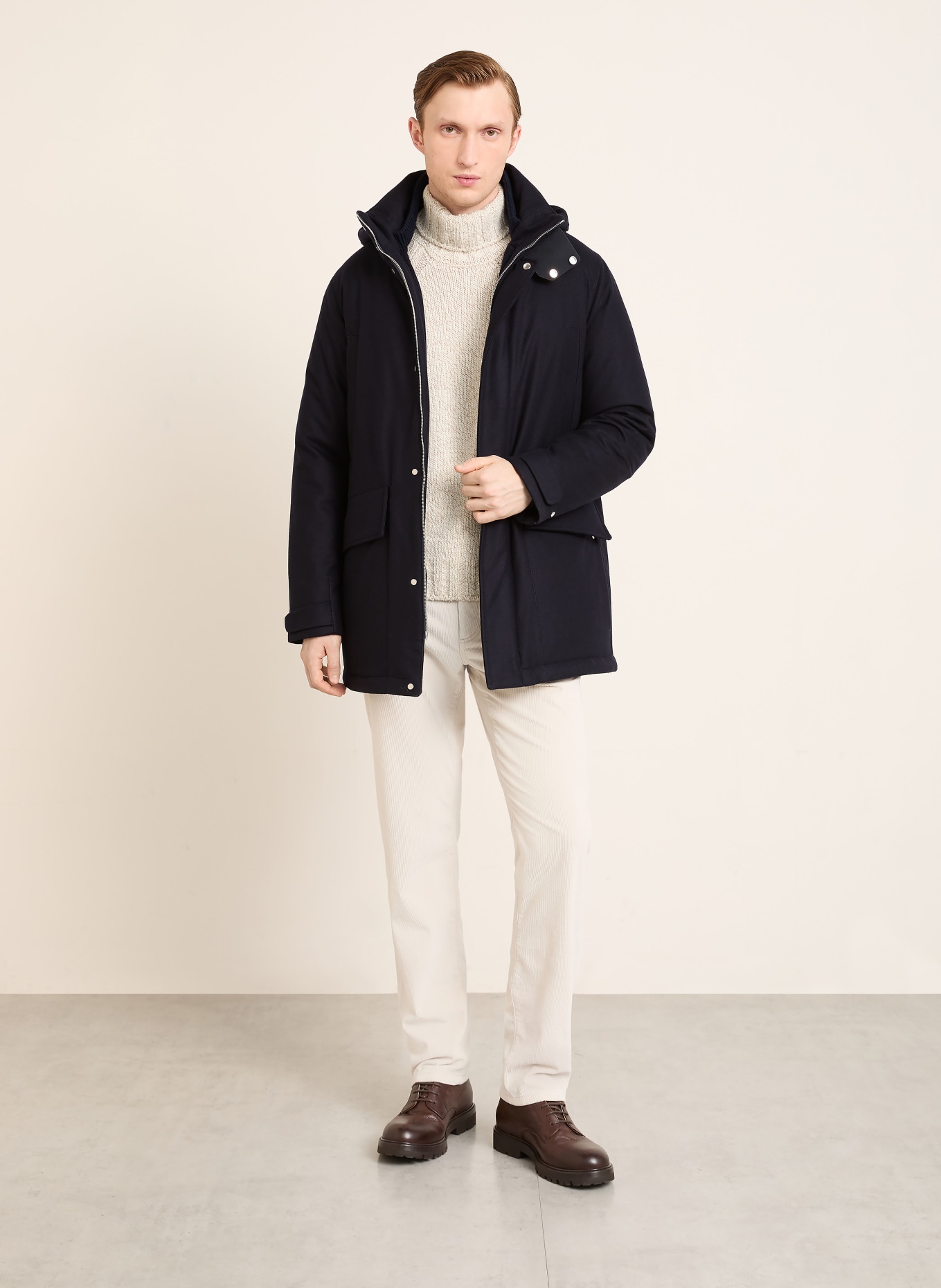 ZEGNA Daunenjacke: DUNKELBLAU