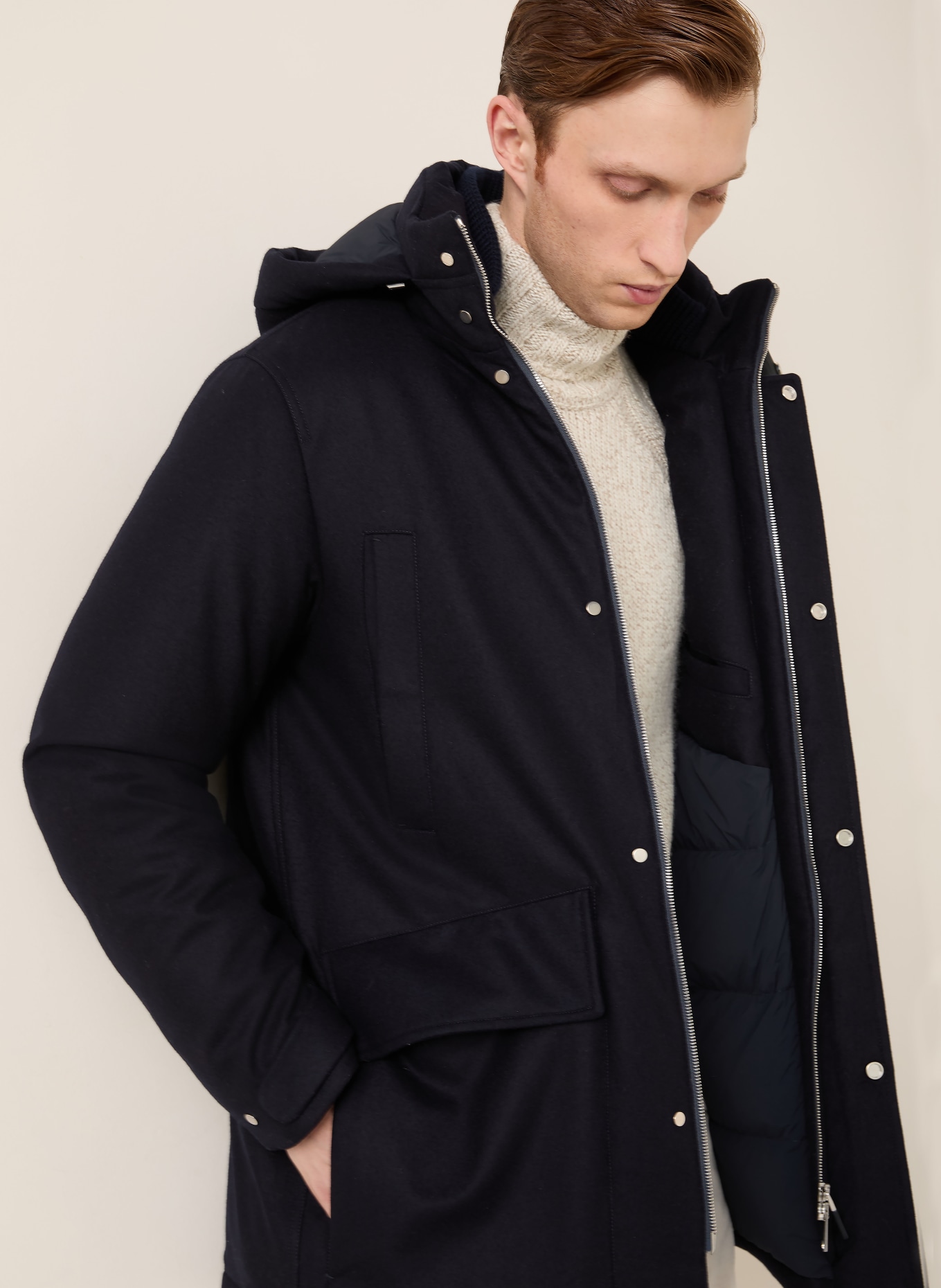 ZEGNA Daunenjacke: DUNKELBLAU