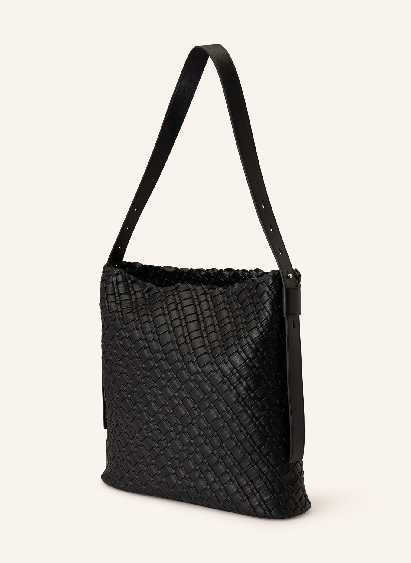 TOMMY HILFIGER Shopper with pouch: BLACK