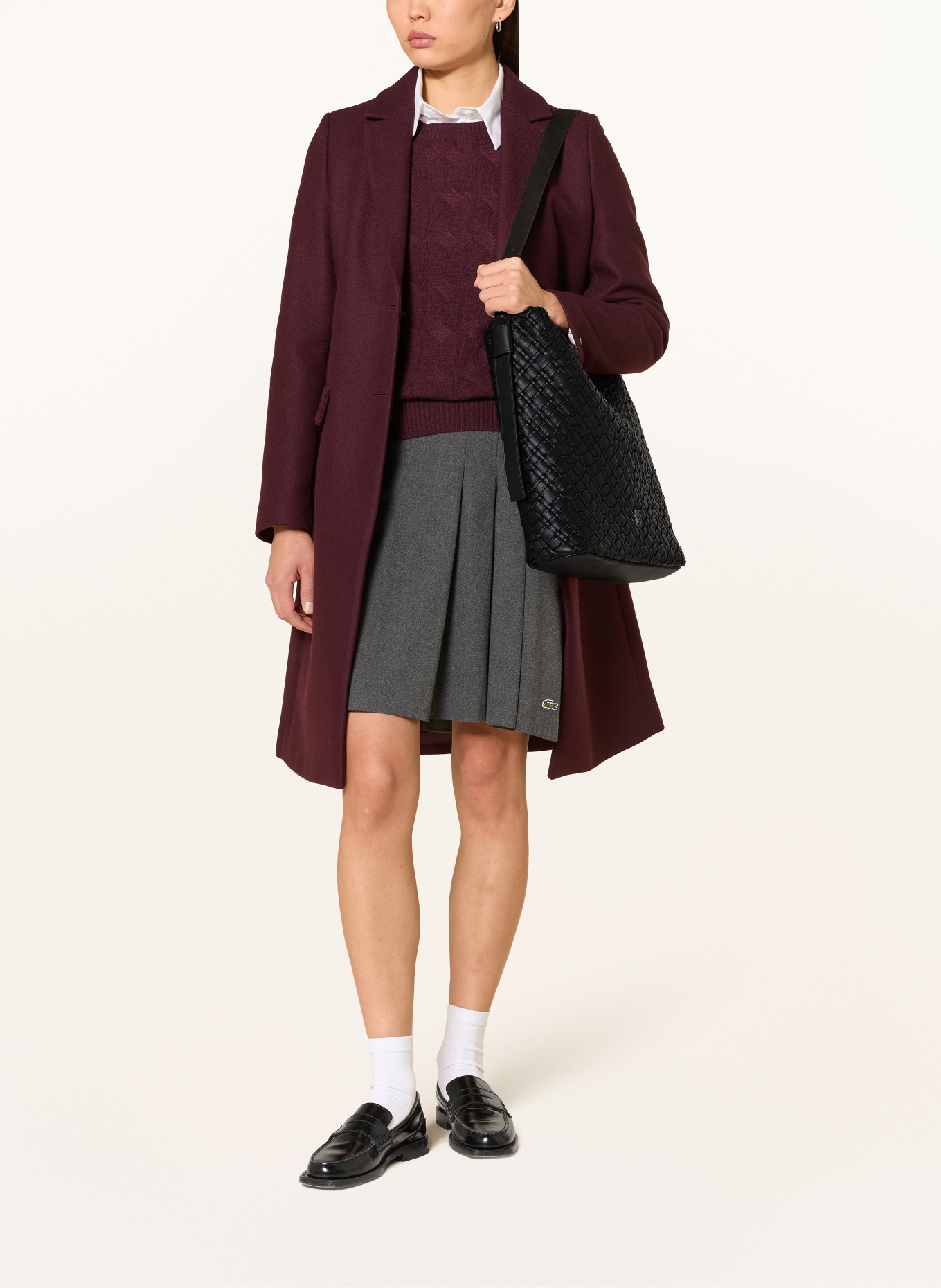 TOMMY HILFIGER Sac à provisions avec pochette: NOIR