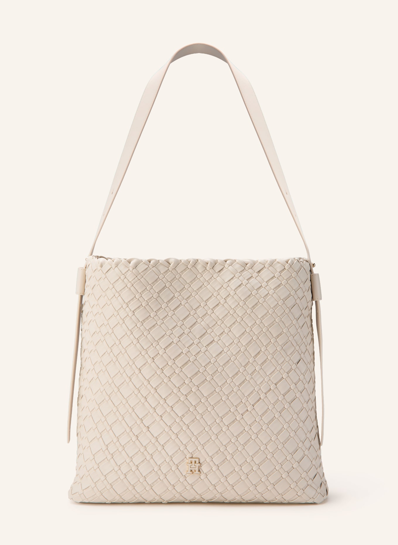 TOMMY HILFIGER Shopper with pouch: CREAM