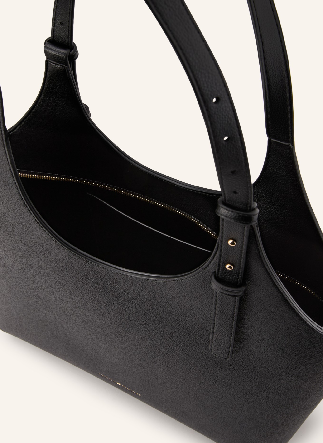 TOMMY HILFIGER klient: CZARNY / ZŁOTY