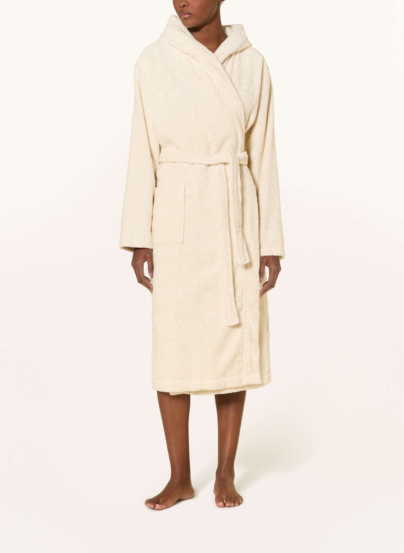 Marc O'Polo Dámský župan s kapucí: BÍLÁ