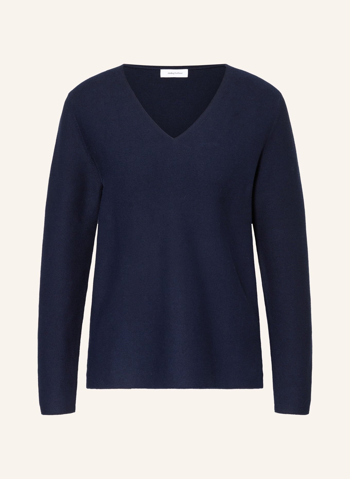 darling harbour knit blouse: NAVY