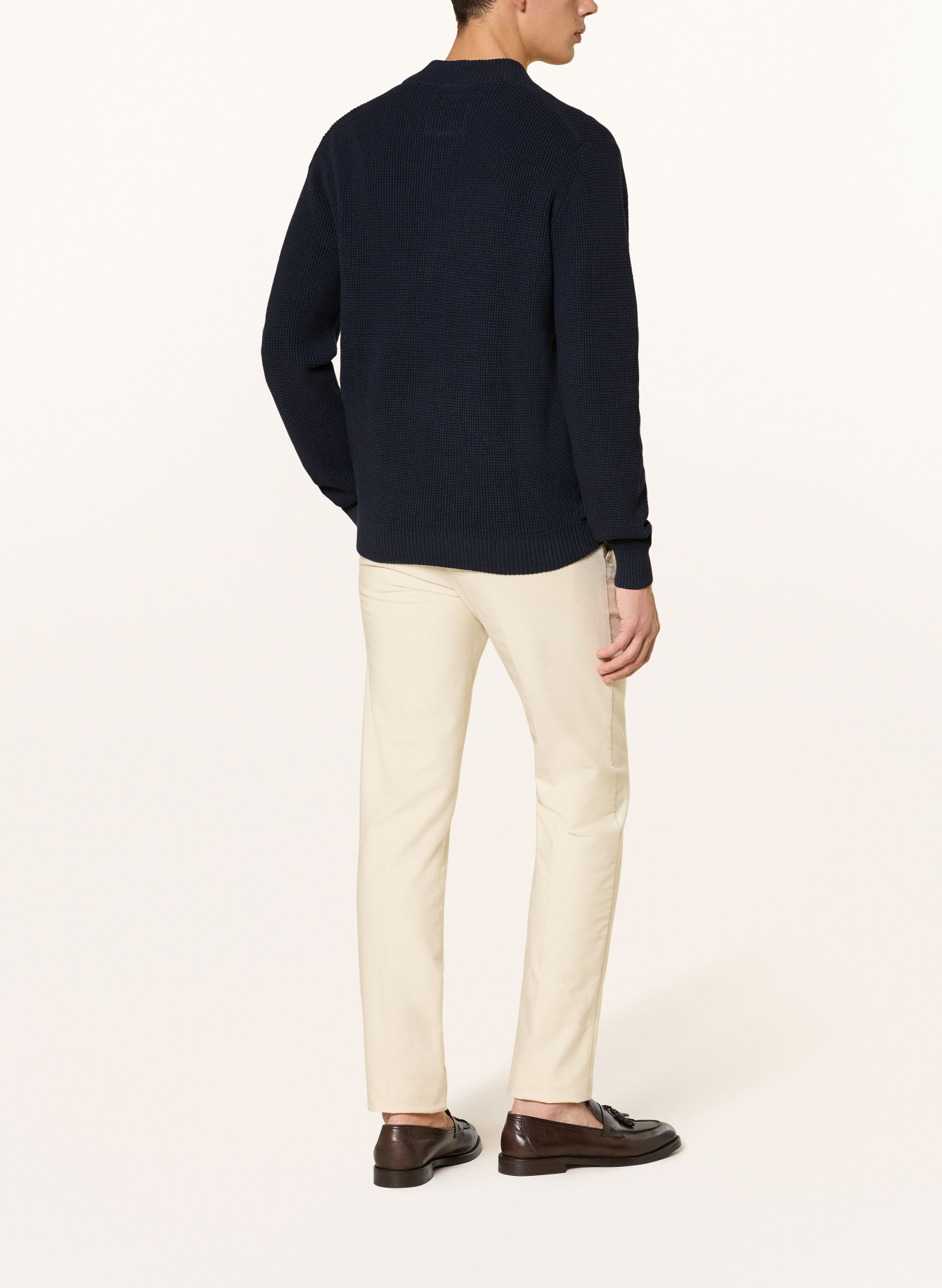 FYNCH-HATTON cardigan: DARK BLUE