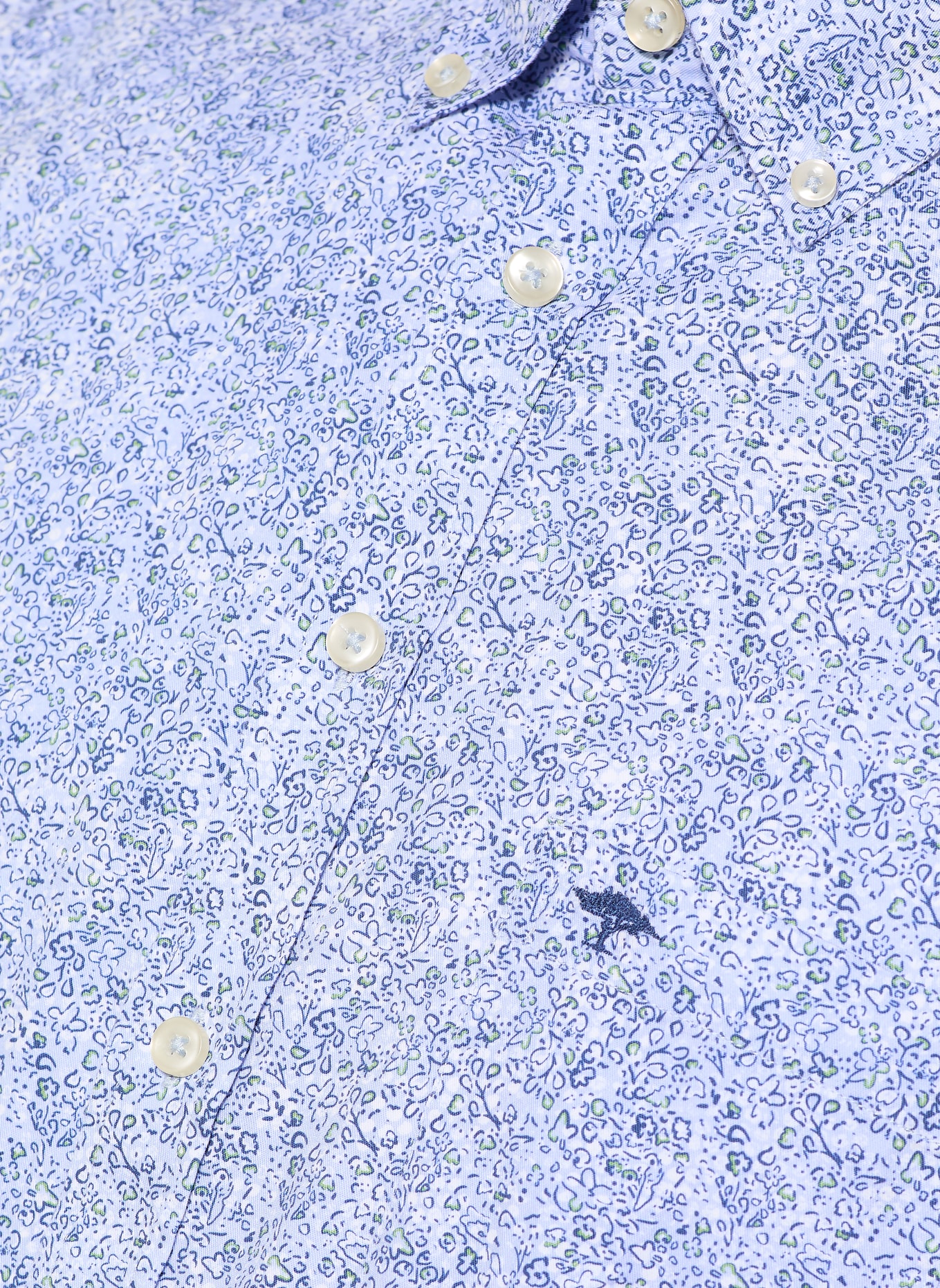 FYNCH-HATTON Hemd Regular Fit: HELLBLAU / BLAU / WEISS