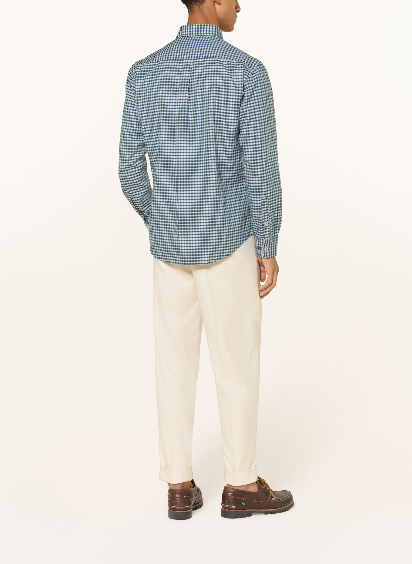 FYNCH-HATTON Hemd Regular Fit: MINT / HELLGRÜN / BLAU