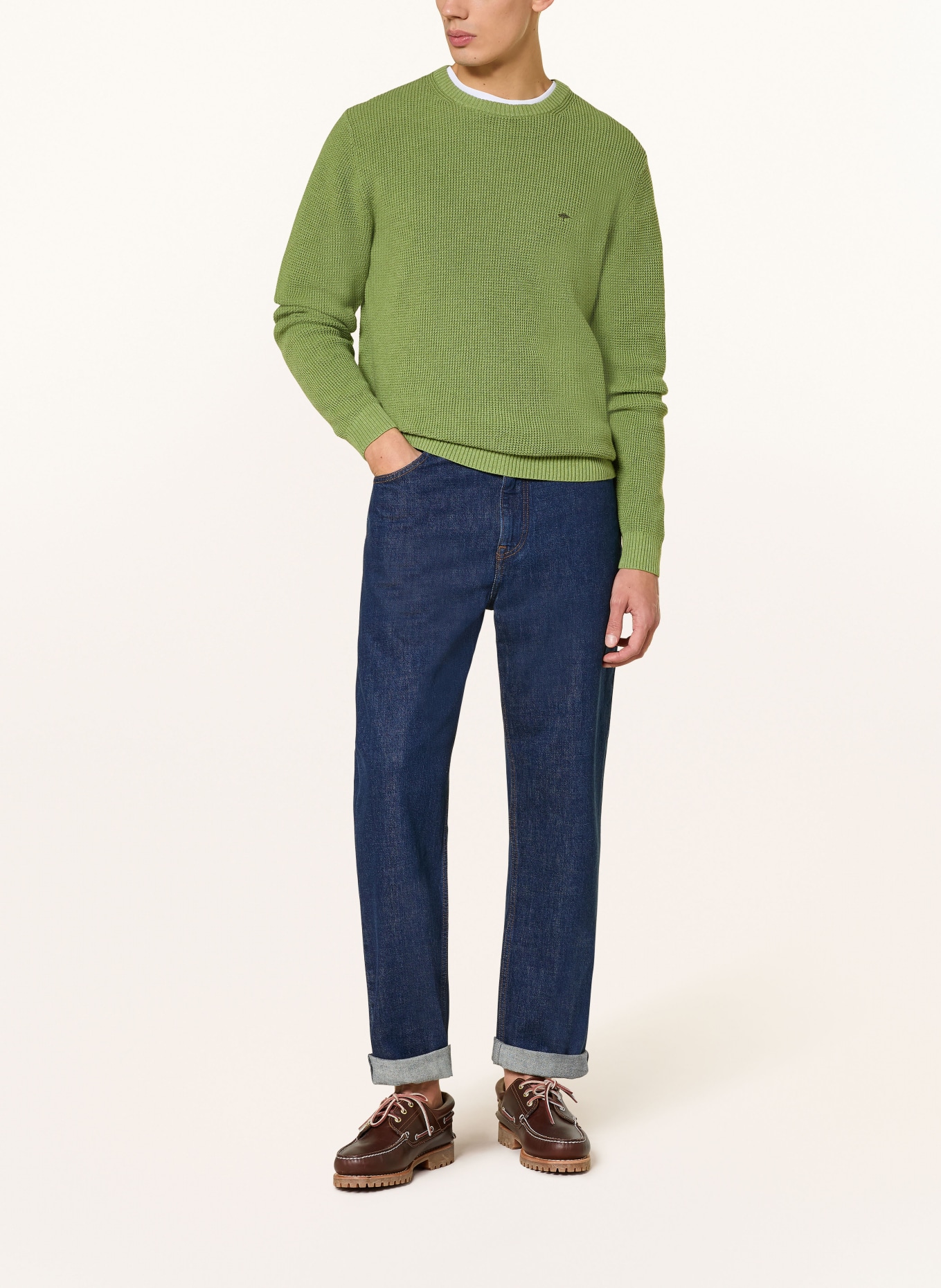 FYNCH-HATTON Pullover: GRÜN