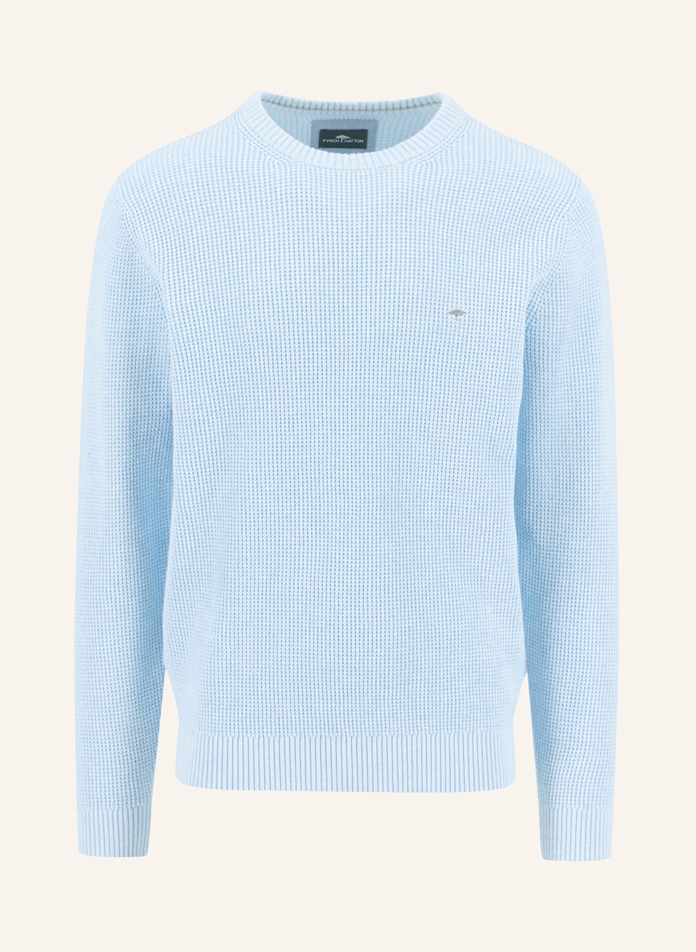 FYNCH-HATTON Pullover: HELLBLAU