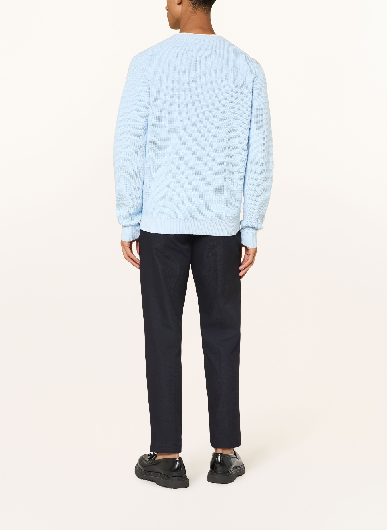 FYNCH-HATTON Pullover: HELLBLAU