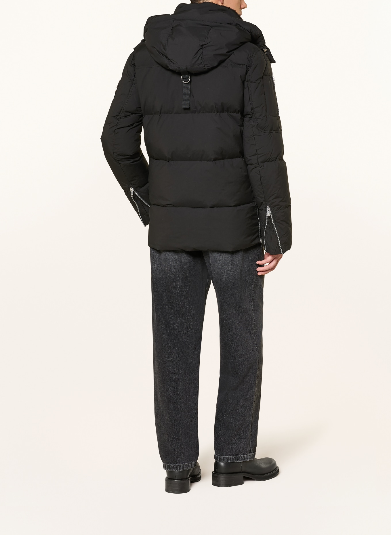 MOOSE KNUCKLES Daunenjacke EVEREST: SCHWARZ