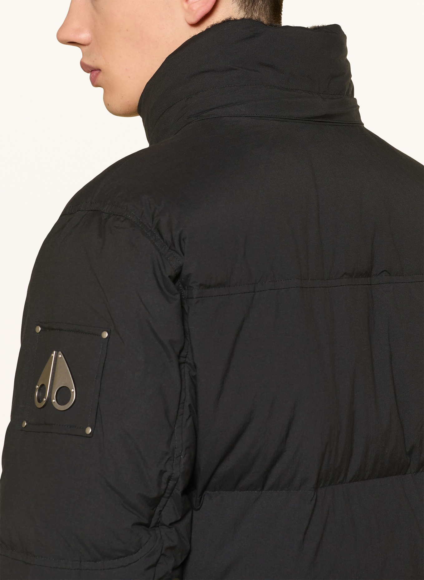MOOSE KNUCKLES Daunenjacke EVEREST: SCHWARZ