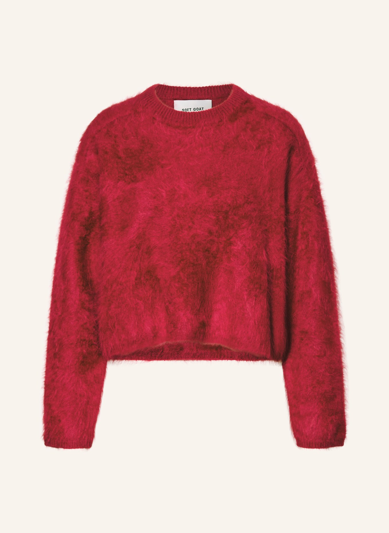 SOFT GOAT Cashmere sweater: RED