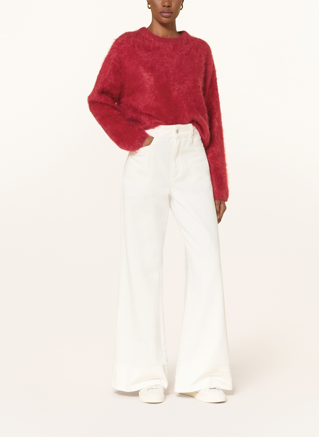 SOFT GOAT Cashmere sweater: RED