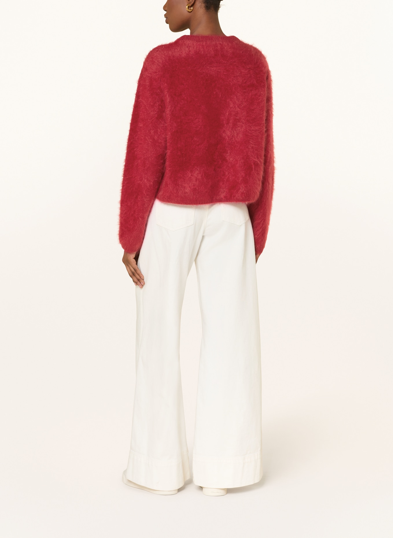 SOFT GOAT Cashmere sweater: RED