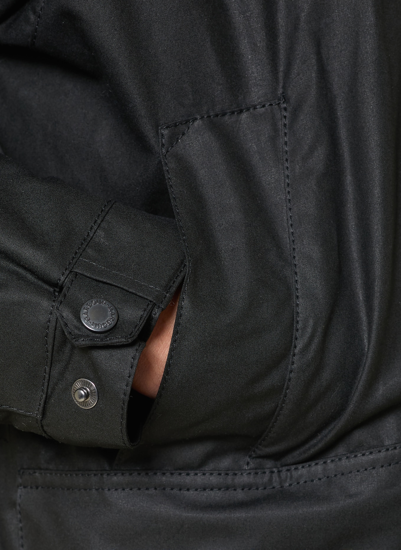 Barbour Parka TIDE: SCHWARZ