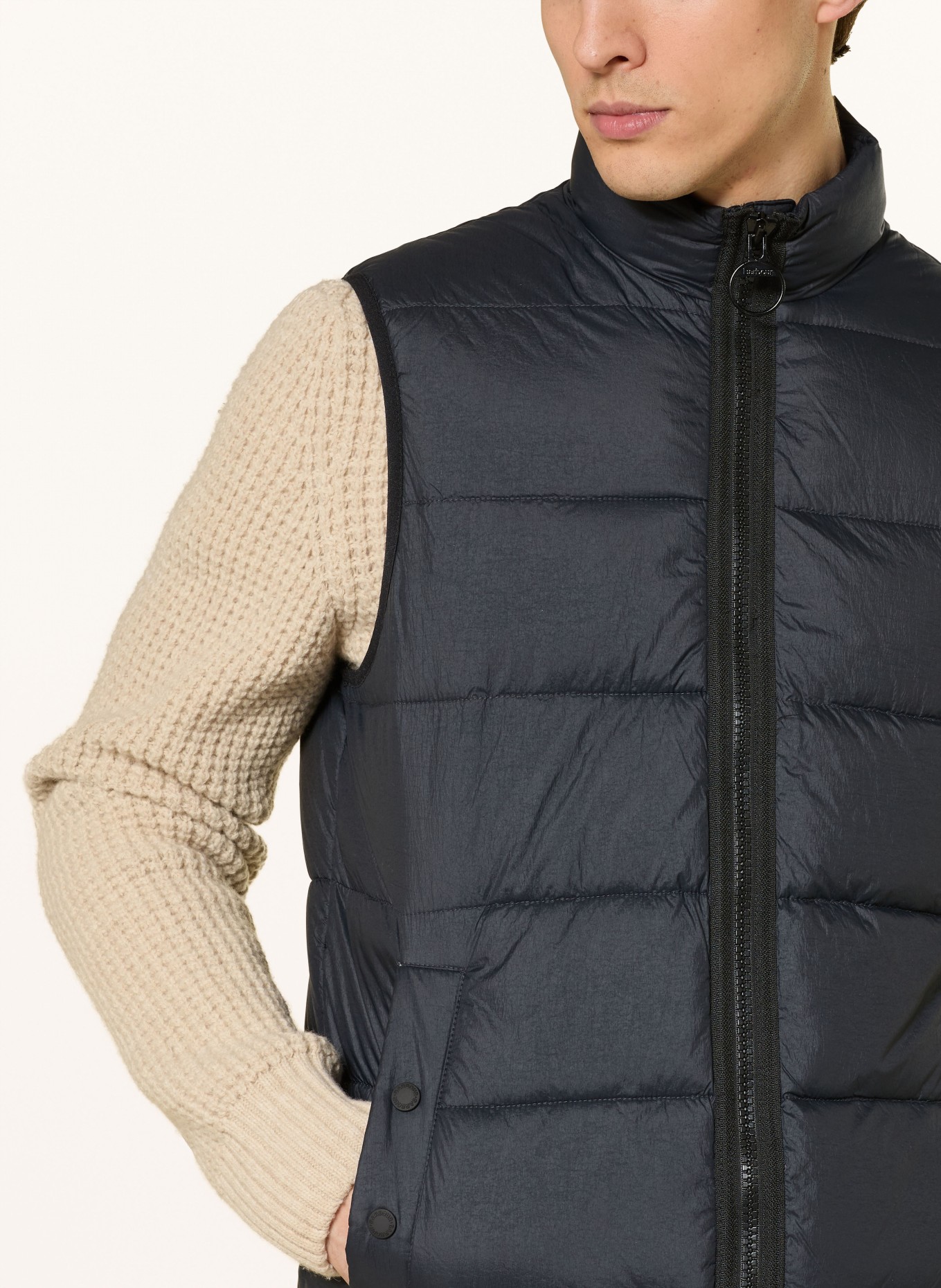 Barbour Steppweste OFFSHORE: SCHWARZ