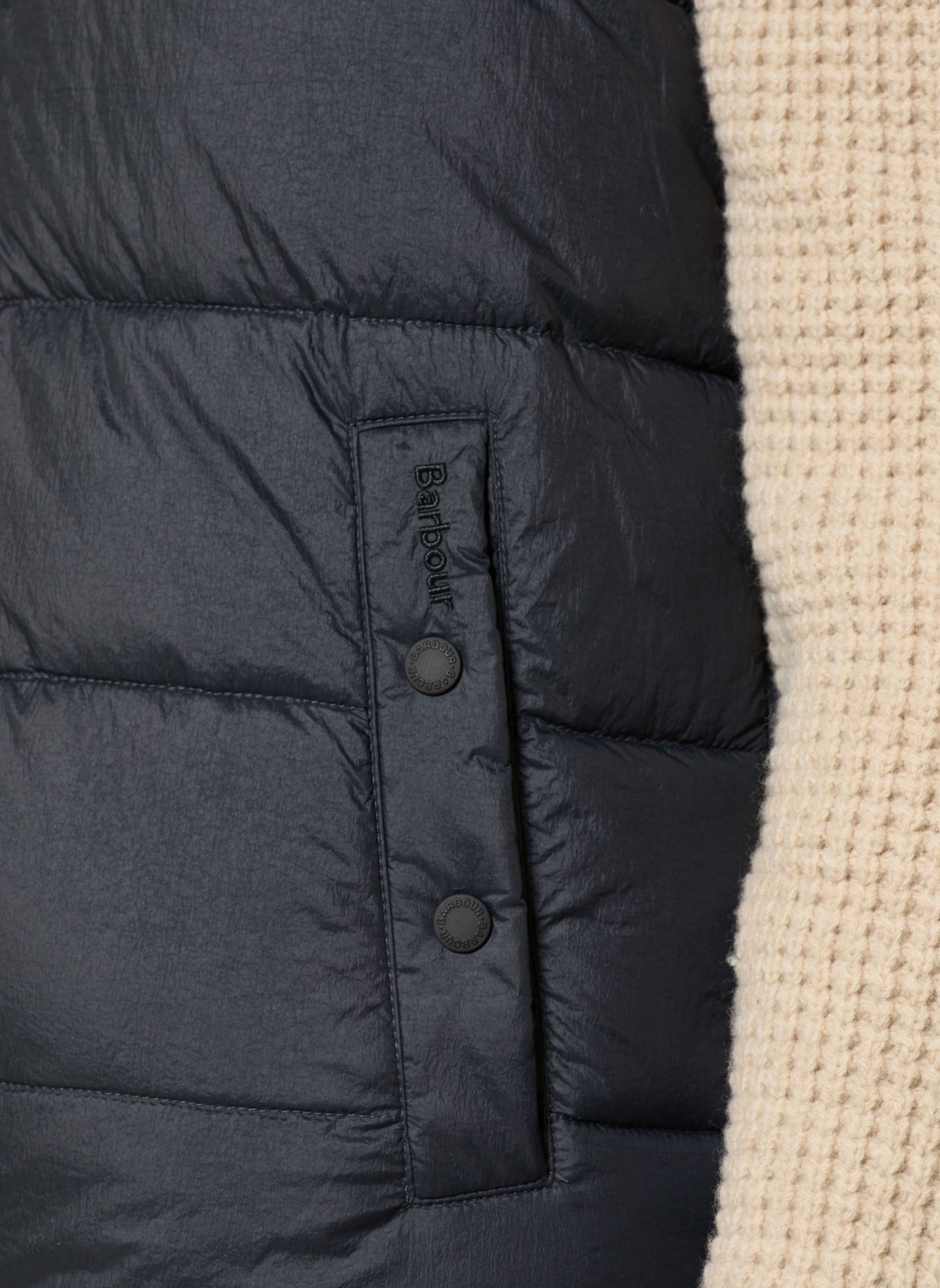 Barbour Steppweste OFFSHORE: SCHWARZ