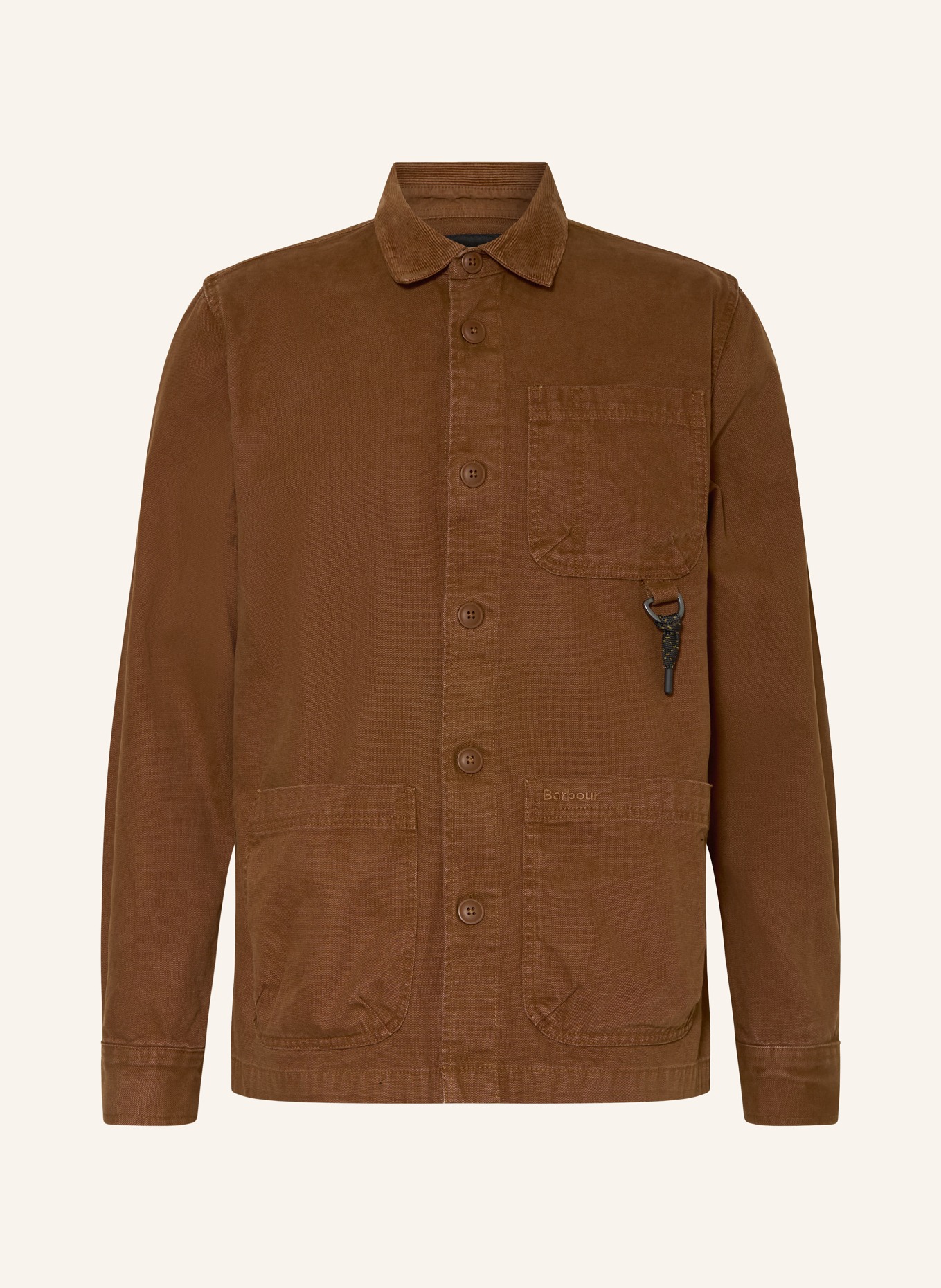 Barbour Overjacket BOWLAND: COGNAC