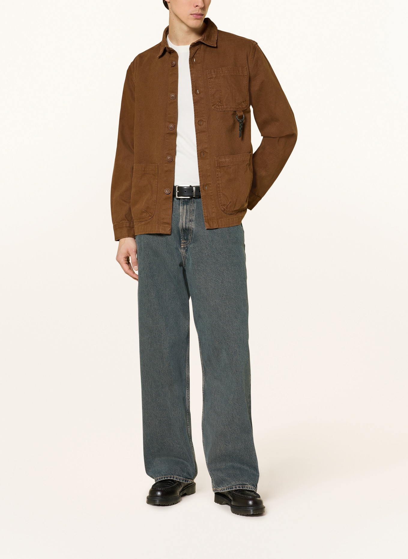 Barbour Overjacket BOWLAND: COGNAC