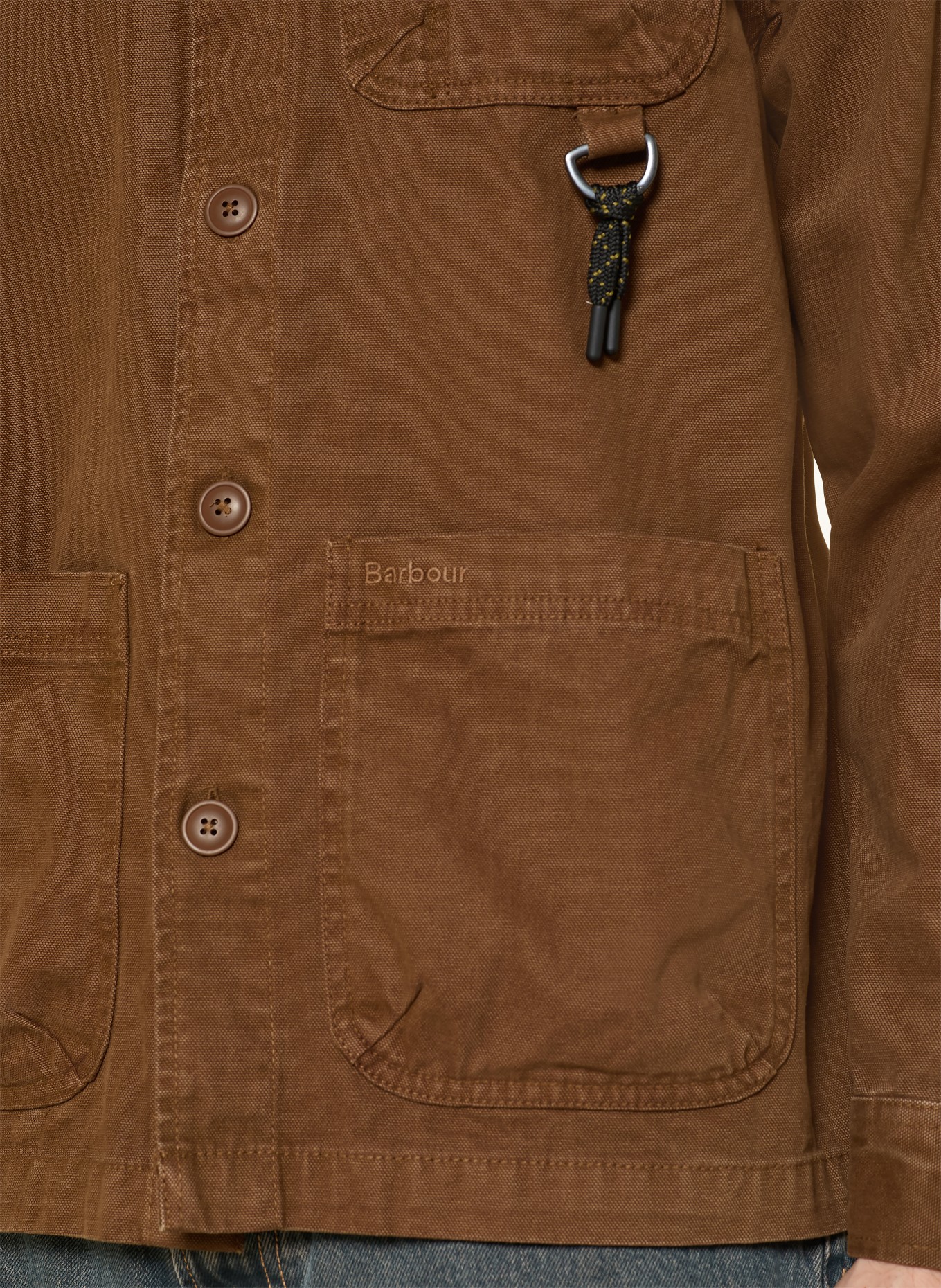 Barbour Overjacket BOWLAND: COGNAC