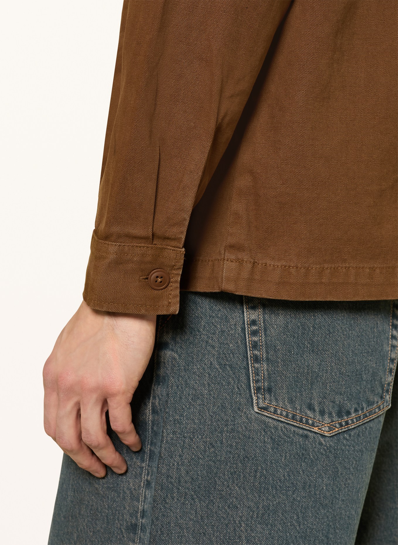 Barbour Overjacket BOWLAND: COGNAC