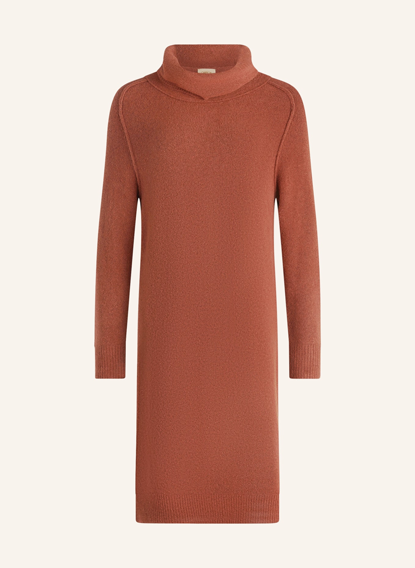 CARTOON Strickkleid: DUNKELORANGE