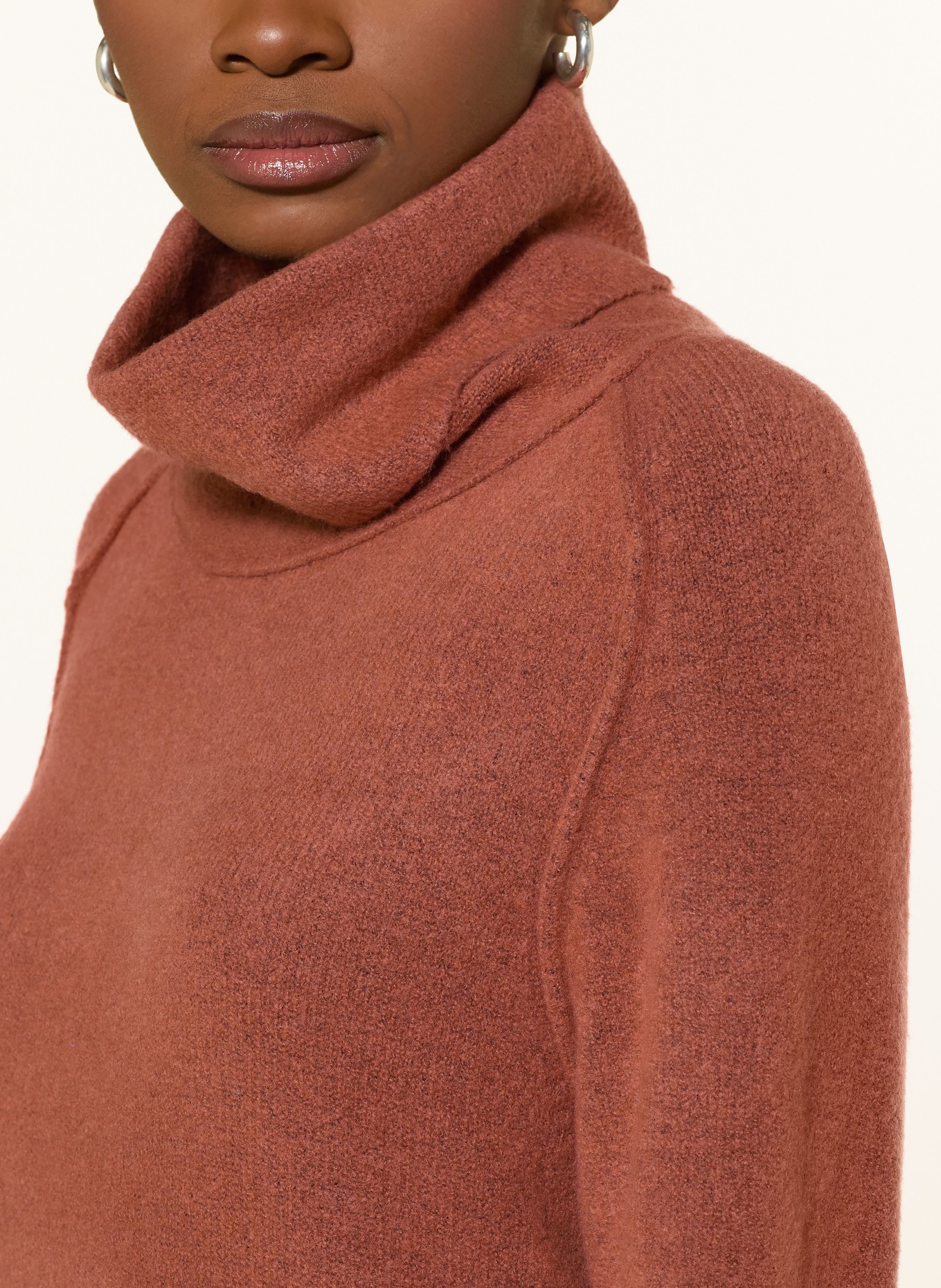 CARTOON Strickkleid: DUNKELORANGE