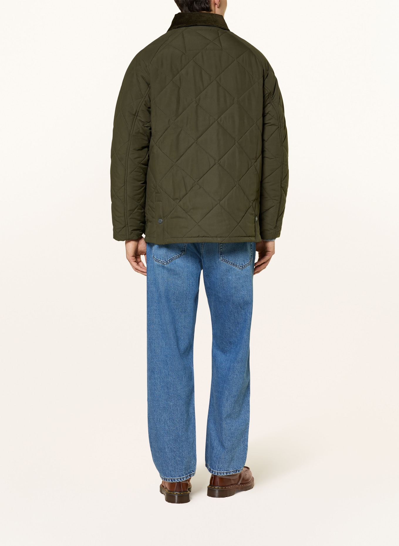 Barbour BEDALE quilted jacket: OLIVE