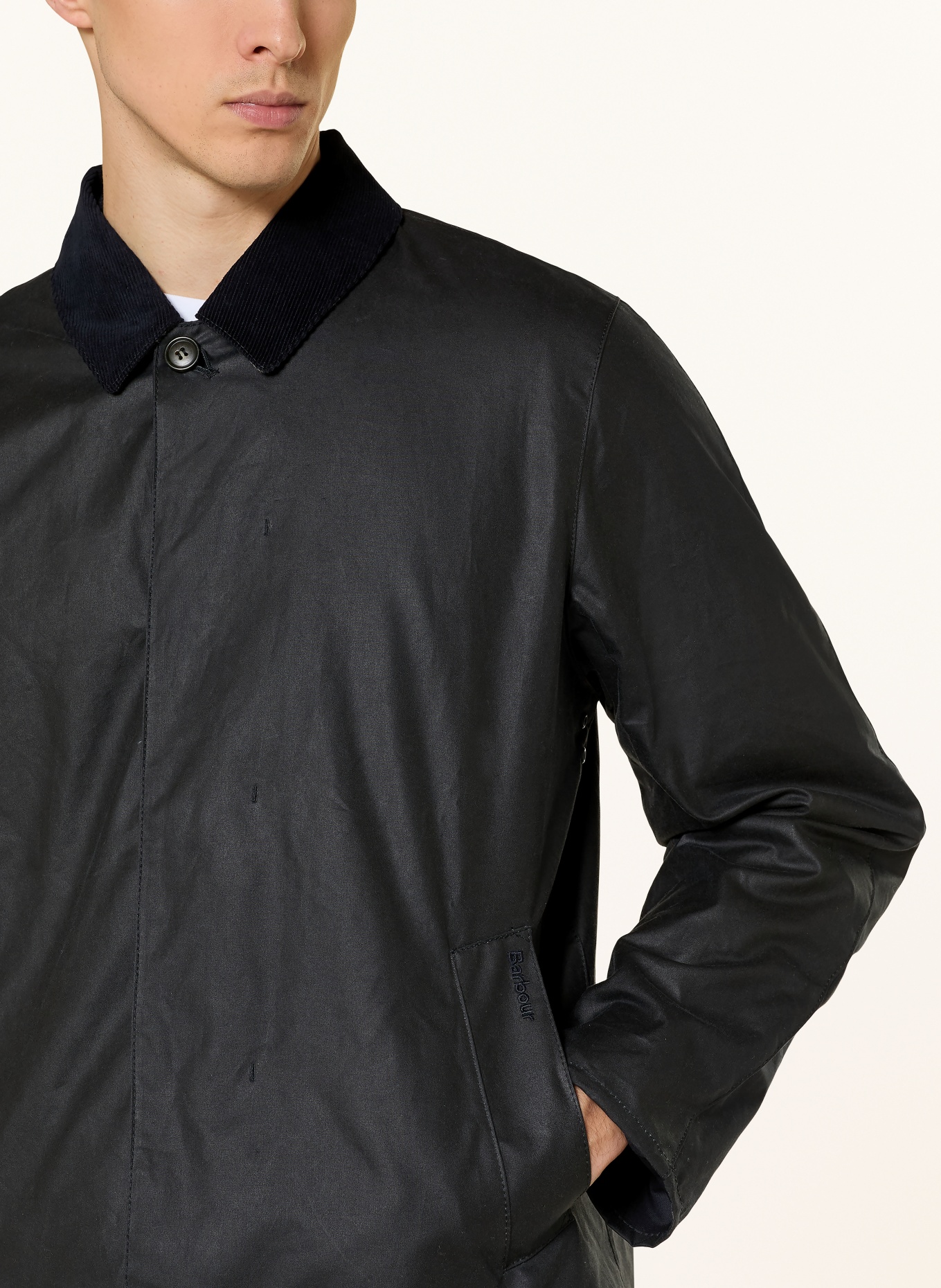 Barbour LORDEN WAX MAC jacket: DARK BLUE