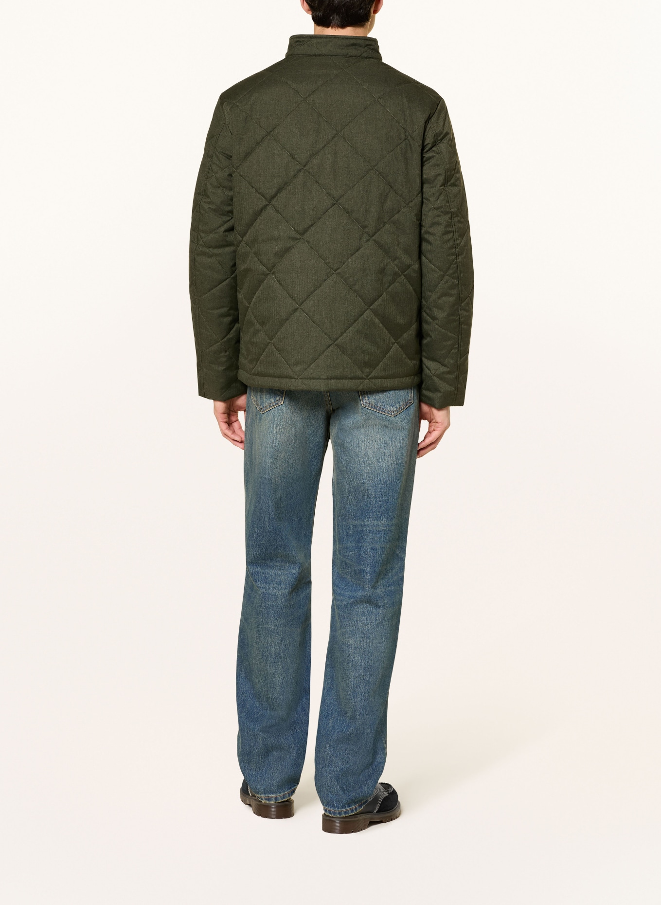 Barbour Kurtka pikowana HARRINGTON QLT: OLIWKOWY