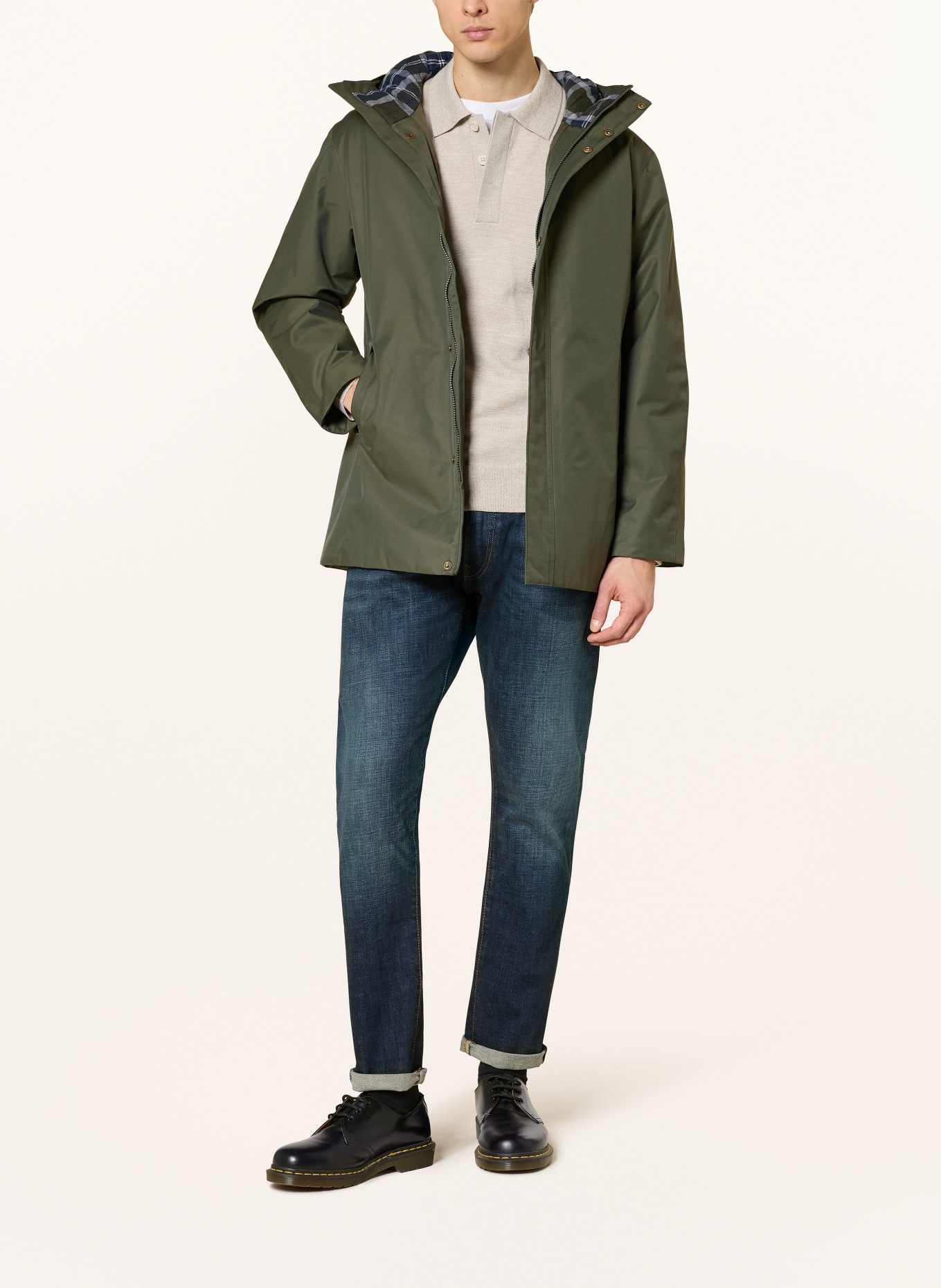 Barbour Mantel LORDEN: OLIV