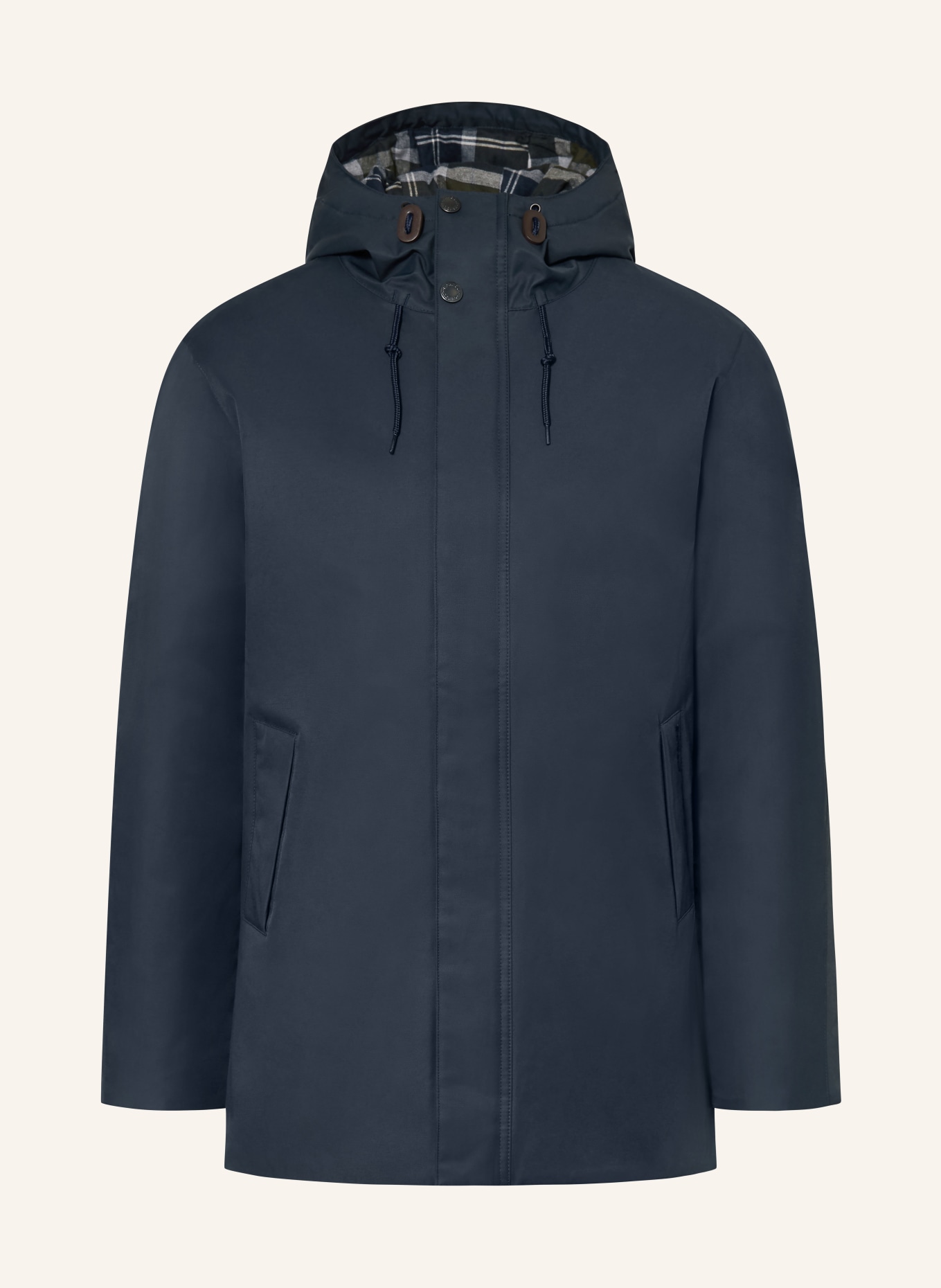 Barbour LORDEN coat: DARK BLUE