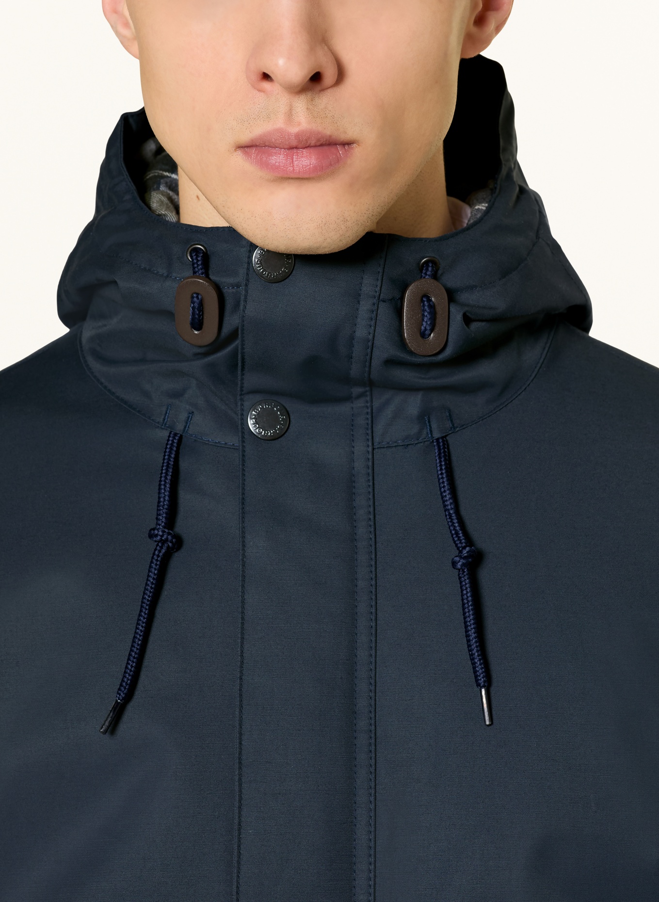 Barbour LORDEN coat: DARK BLUE