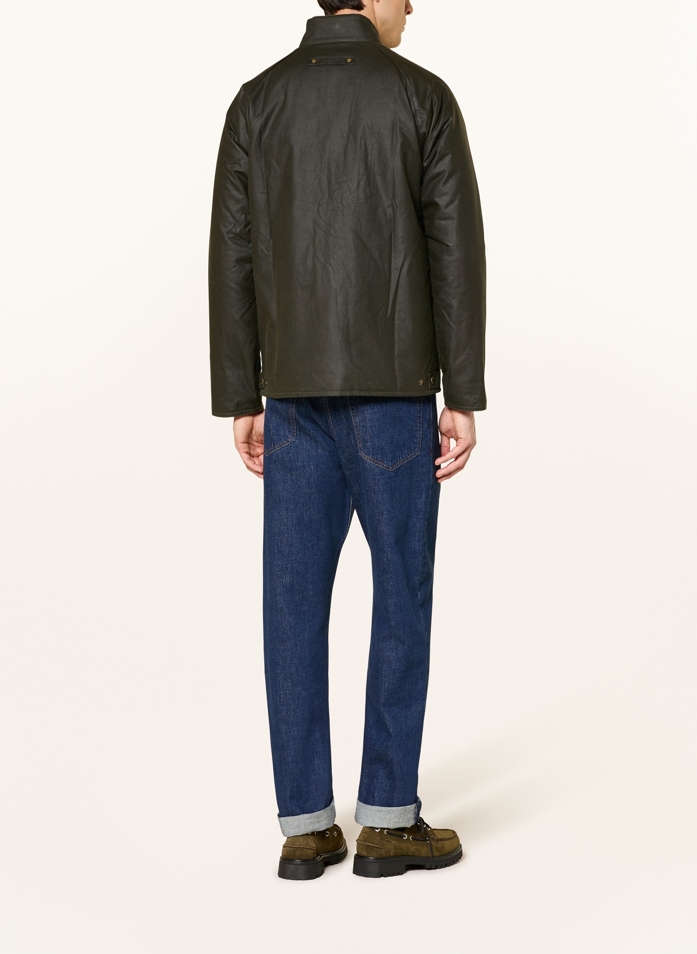 Barbour jacket: OLIVE