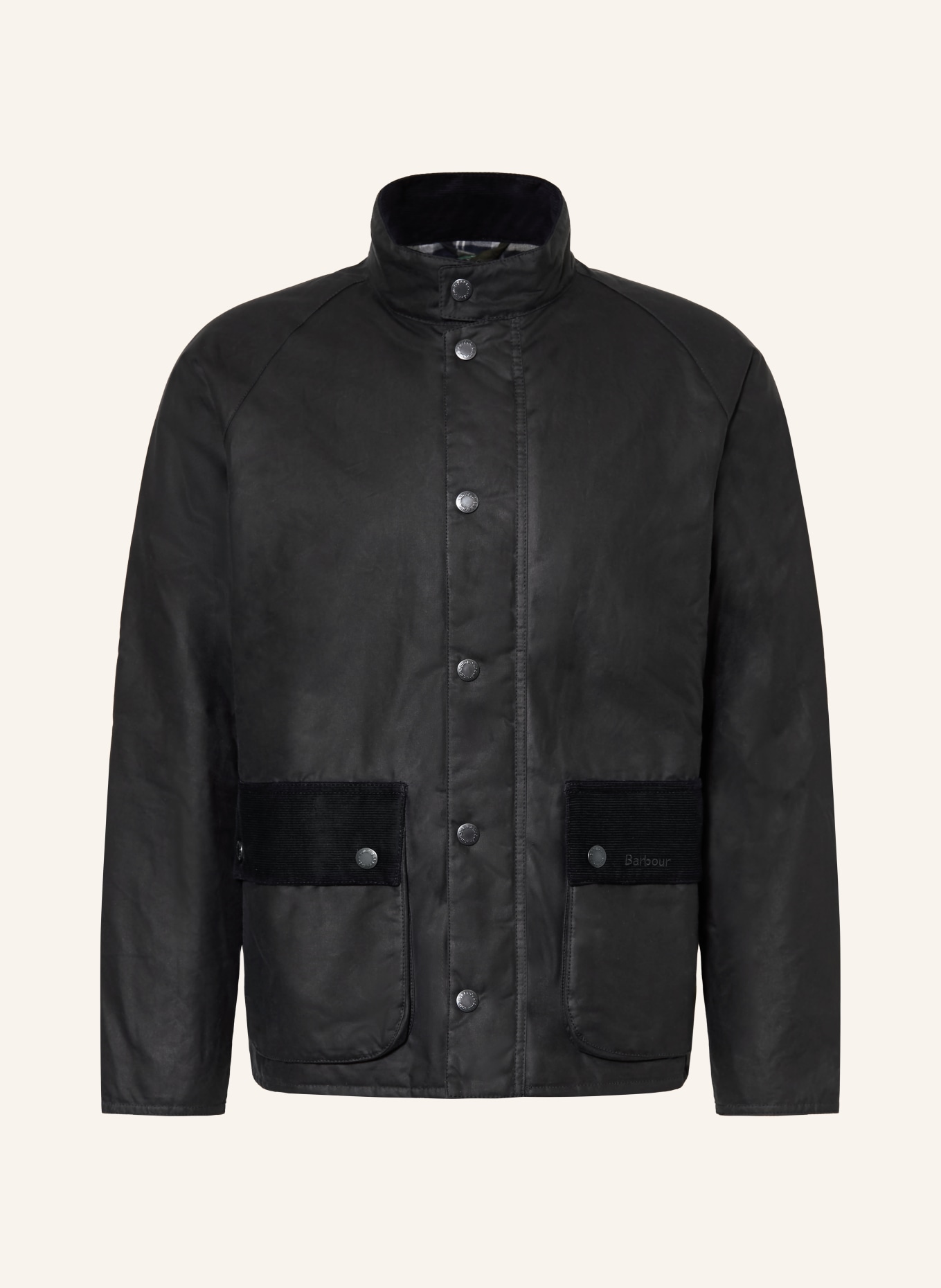 Barbour jacket: DARK BLUE