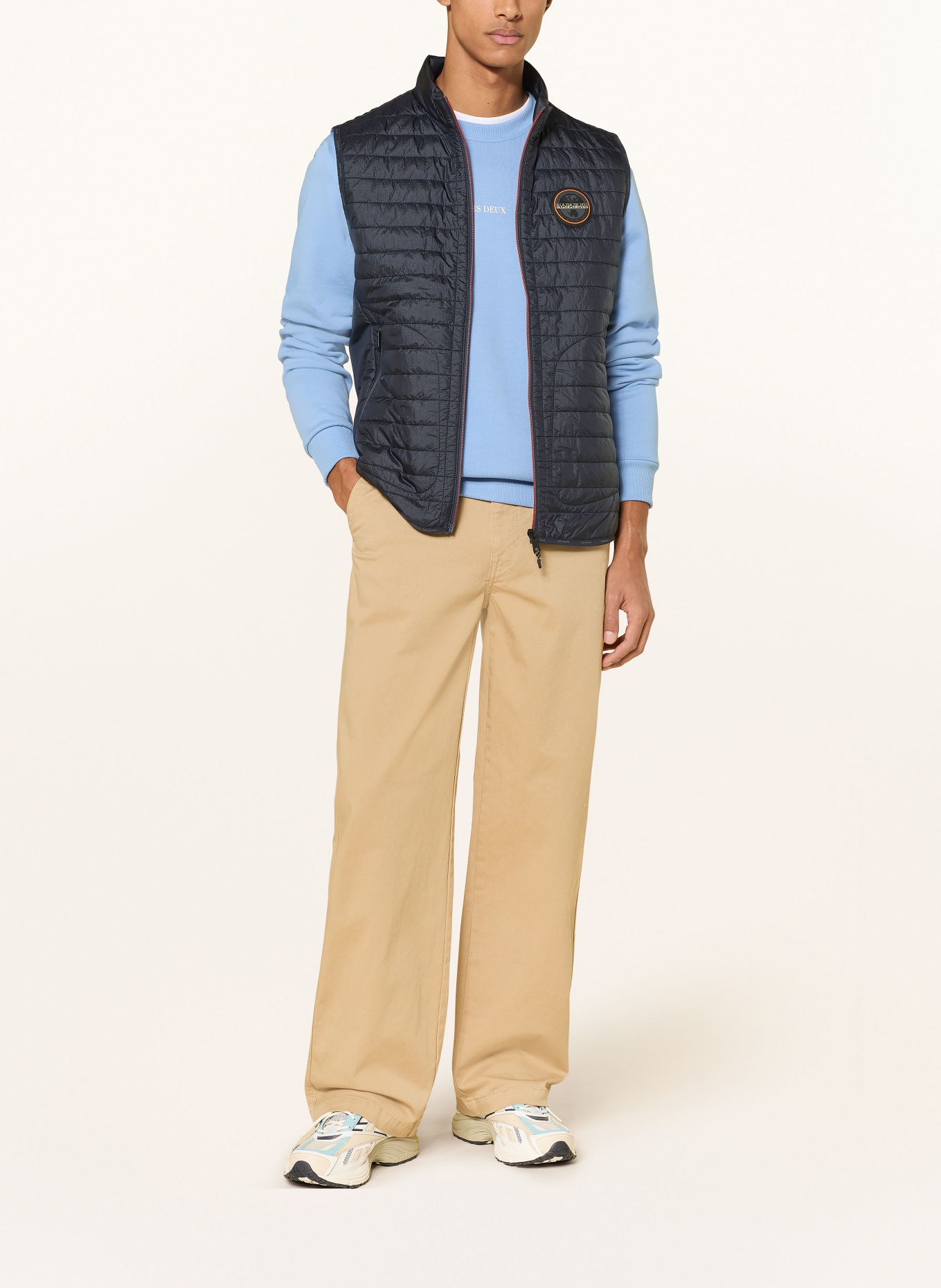 NAPAPIJRI AMIATA quilted vest: DARK BLUE