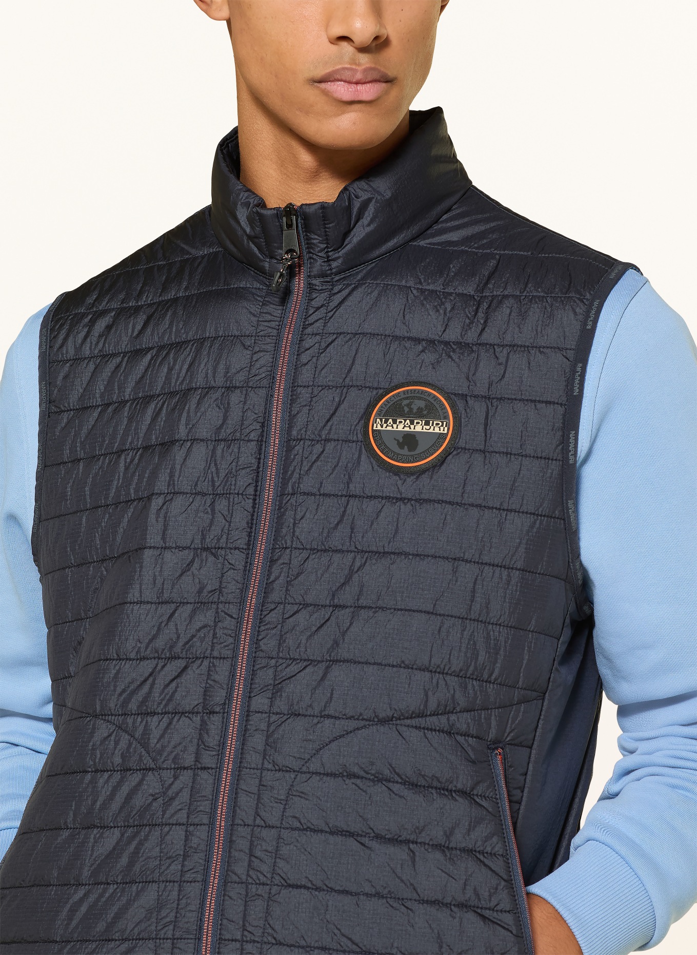 NAPAPIJRI AMIATA quilted vest: DARK BLUE