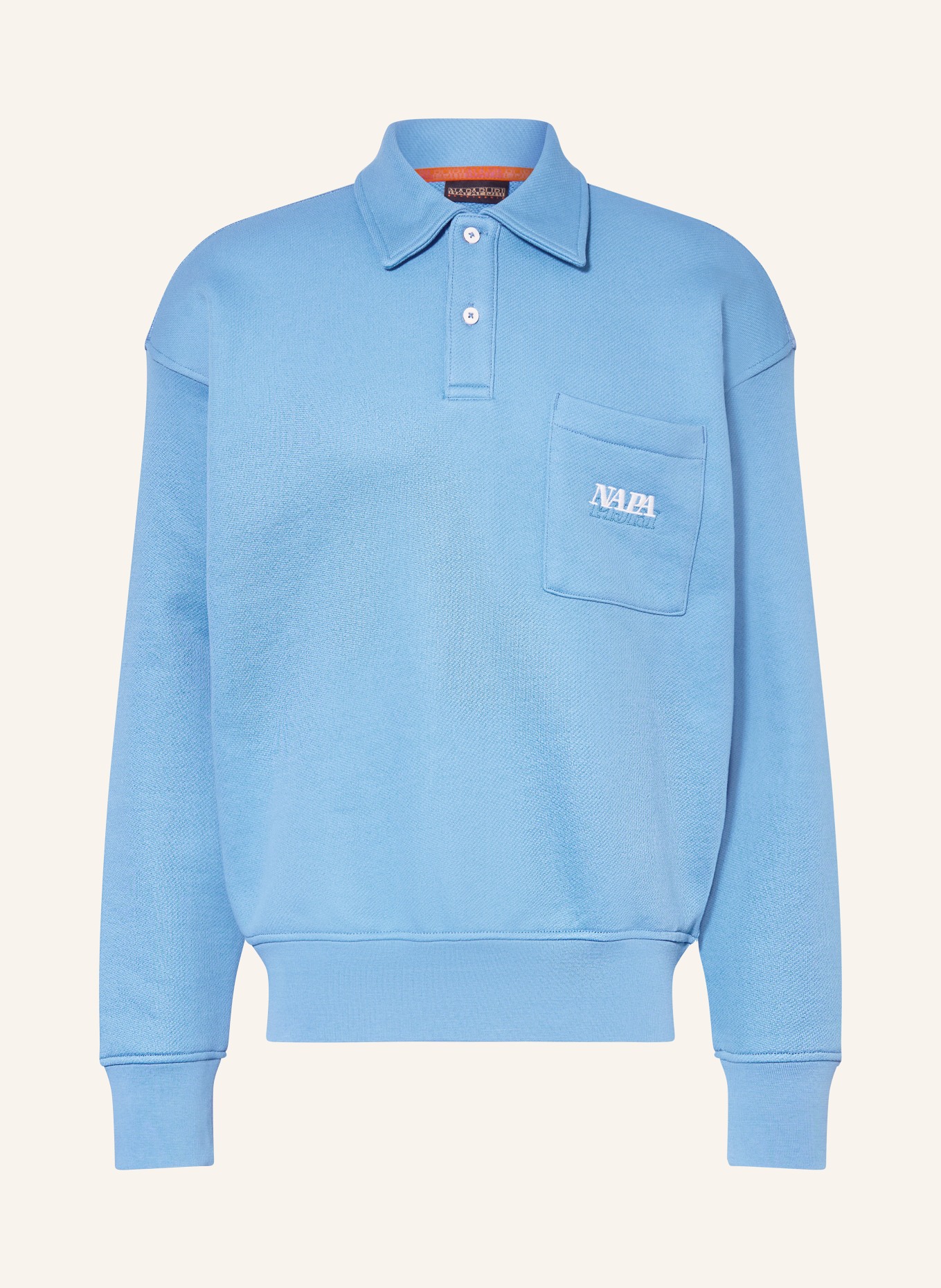 NAPAPIJRI Jersey-Poloshirt MIRRAT: HELLBLAU