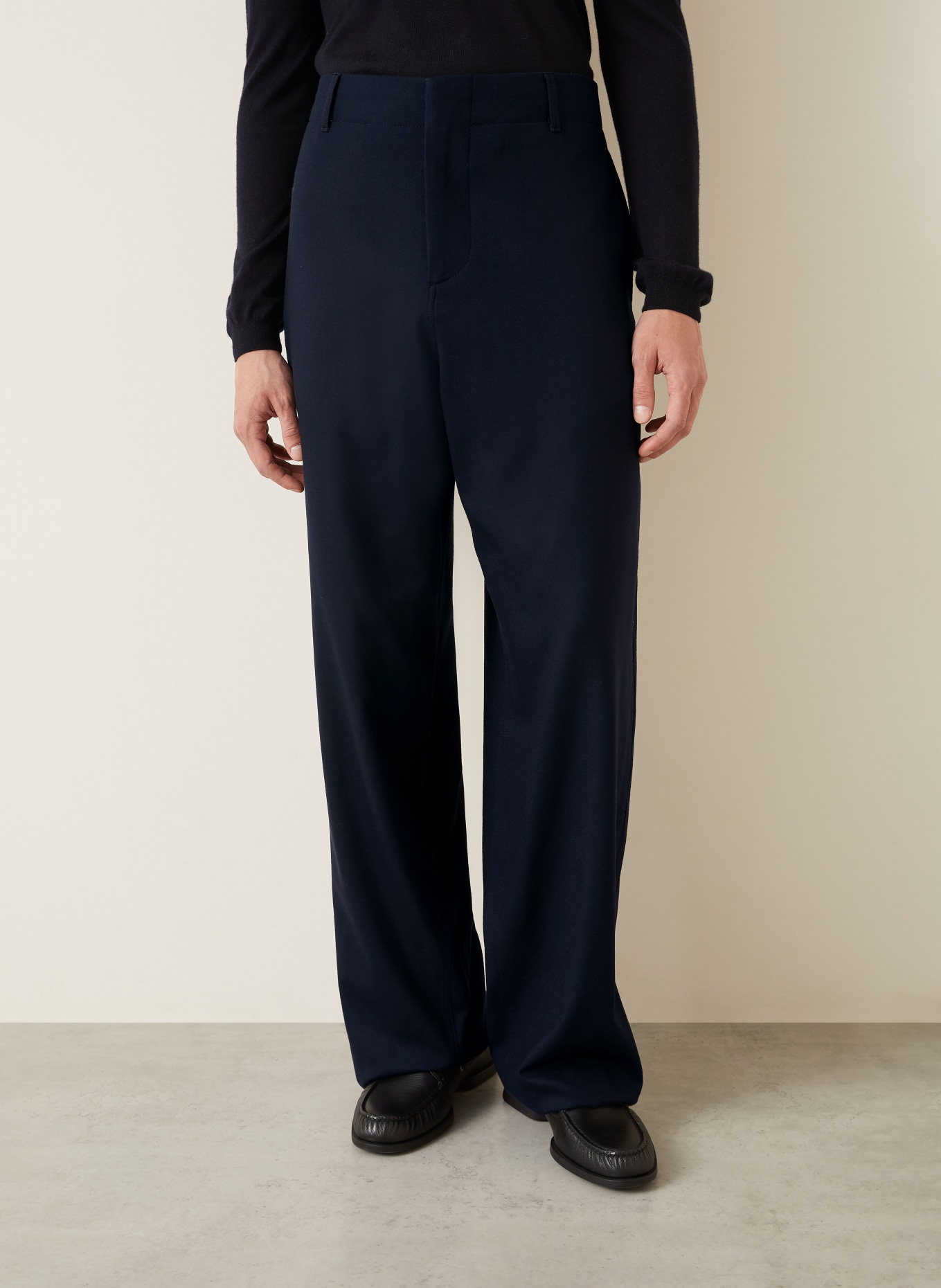 GIORGIO ARMANI Regular fit pants: UB109 DARK NAVY