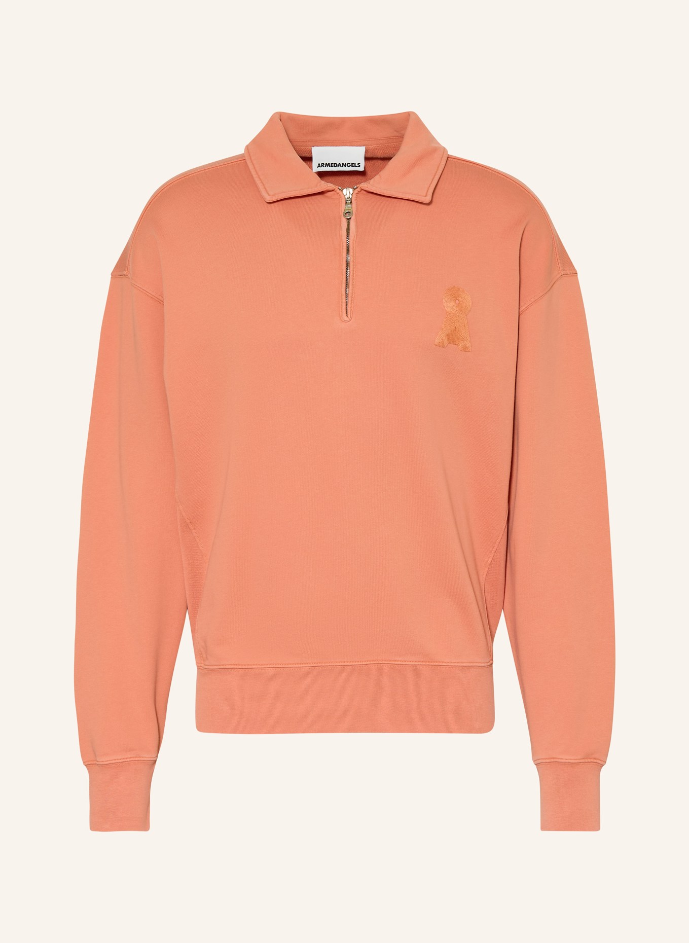 ARMEDANGELS Sweat-Troyer ICONIC Å TEMAAL: ORANGE