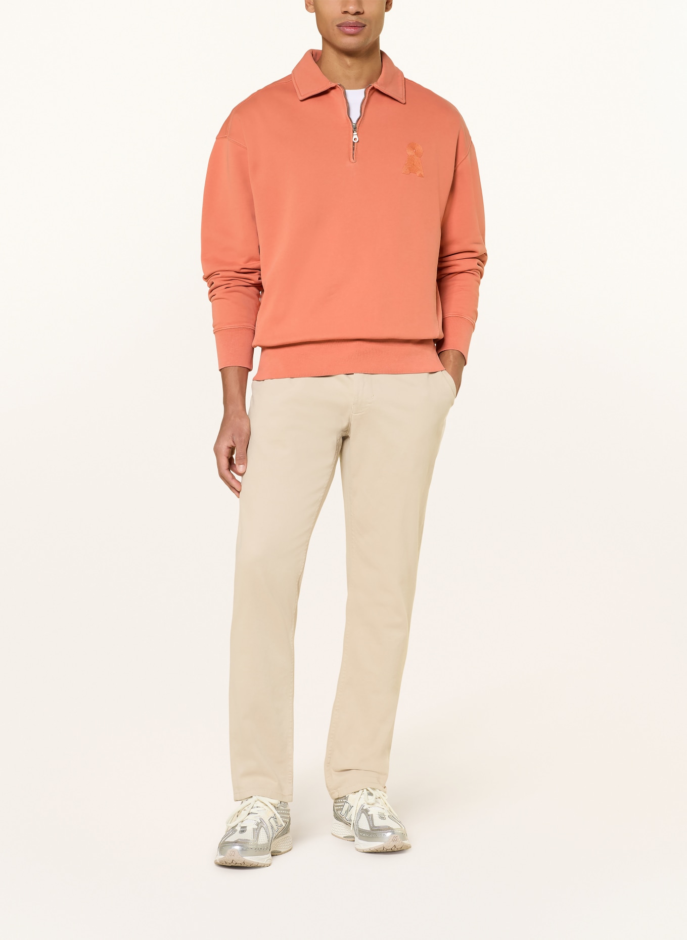 ARMEDANGELS Sweat-Troyer ICONIC Å TEMAAL: ORANGE