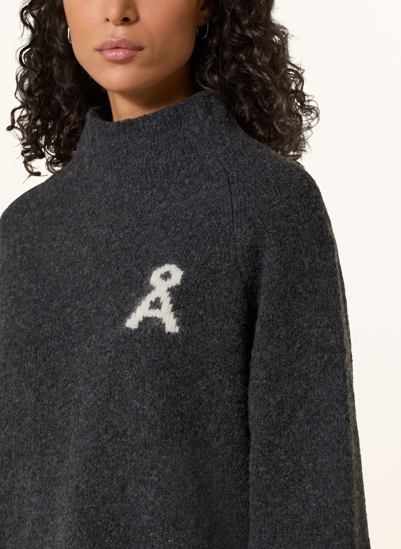 ARMEDANGELS Sweater MONALAA: DARK GRAY