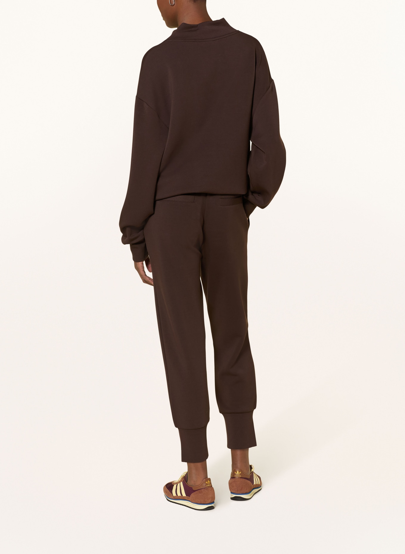 VARLEY 7/8 Sweatpants THE SLIM CUFF: DARK BROWN
