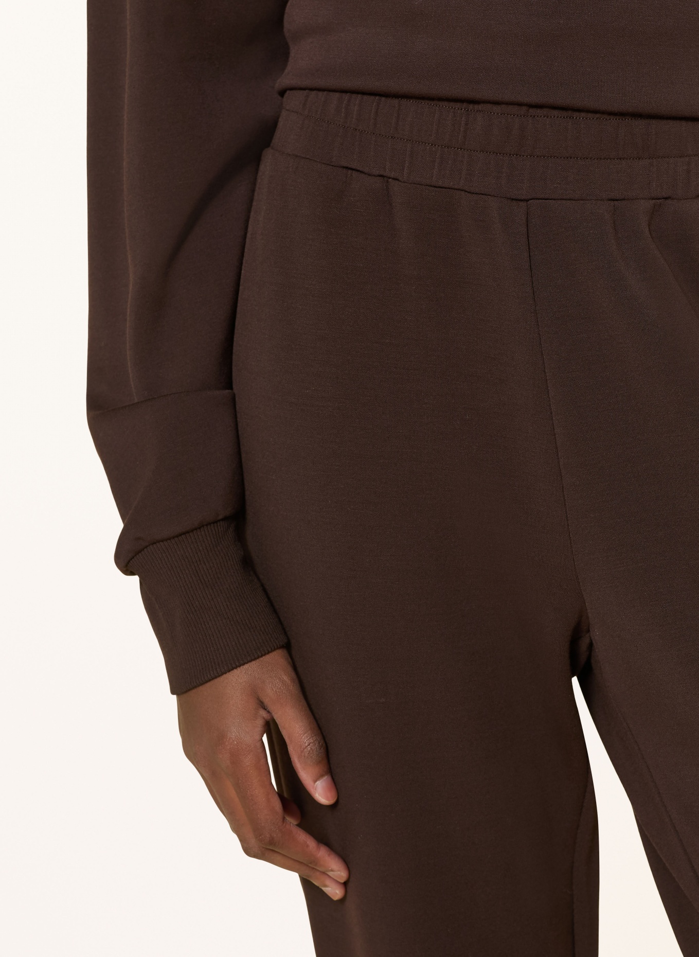 VARLEY 7/8 Sweatpants THE SLIM CUFF: DARK BROWN