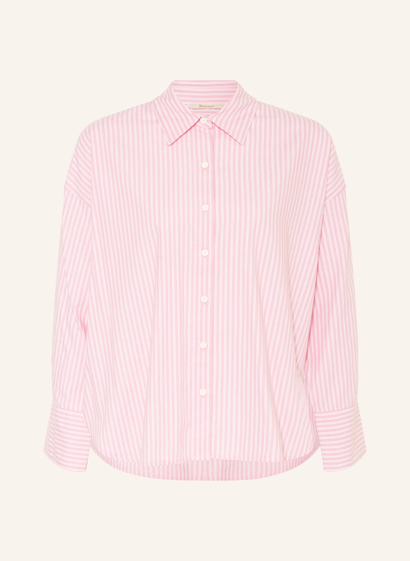 Barbour ROSIE shirt blouse: PINK / WHITE