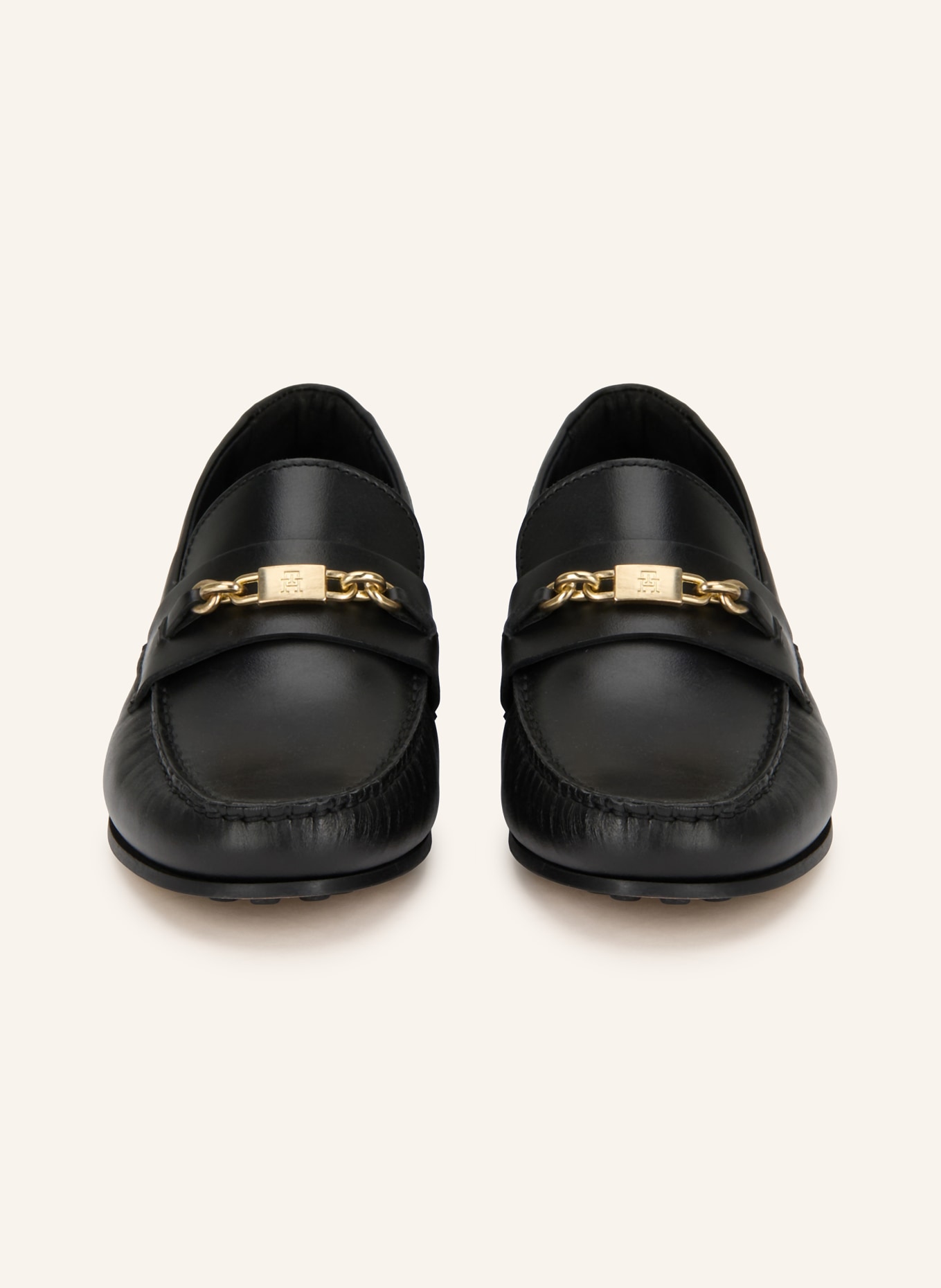 TOMMY HILFIGER Loafer: SCHWARZ