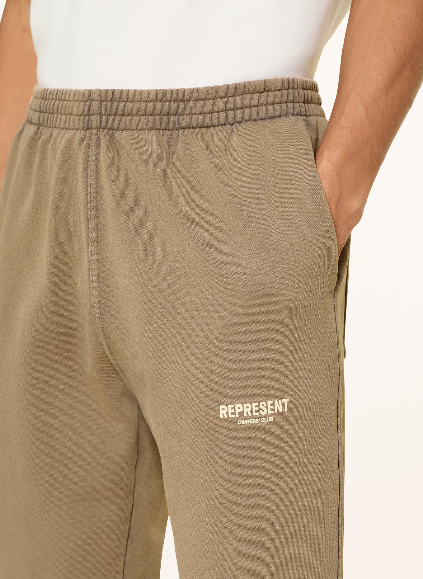 REPRESENT Sweatpants REPRESENT OWNERS' CLUB: CAMEL / BEIGE