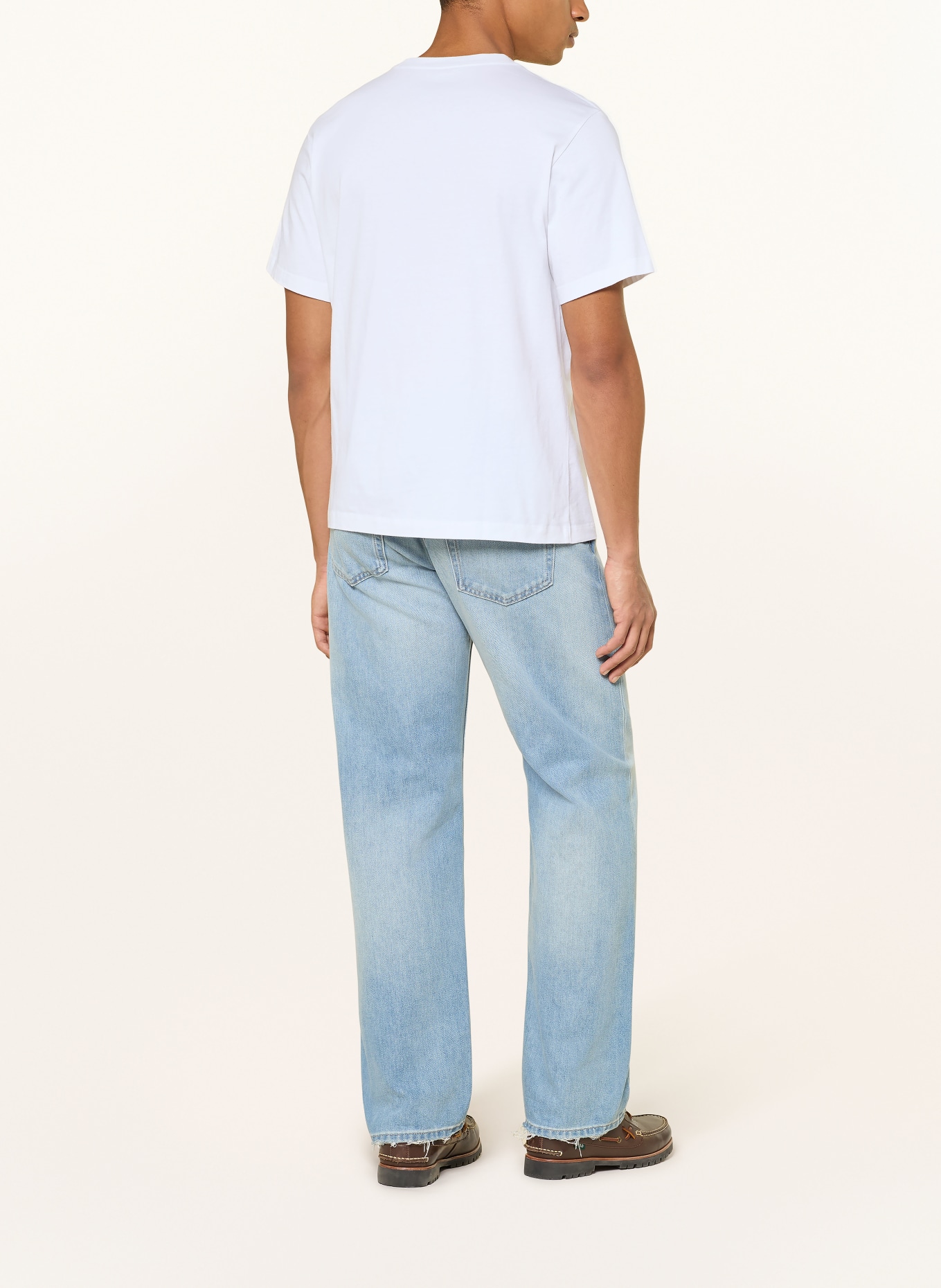 Calvin Klein Jeans T-Shirt: WEISS / DUNKELGRÜN